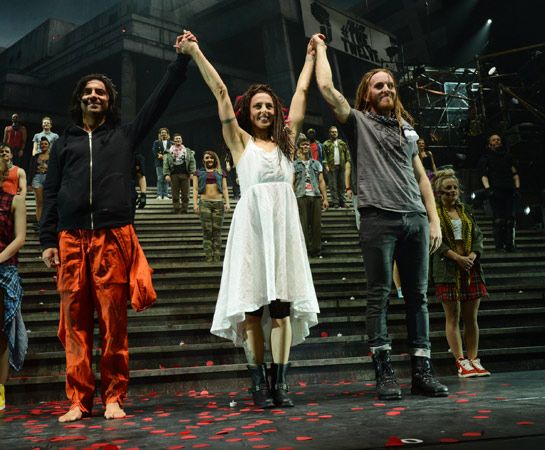 Opening night of Andrew Lloyd Webber's musical 'Jesus Christ Superstar' a  great success despite Mel C's sprained ankle | HELLO!