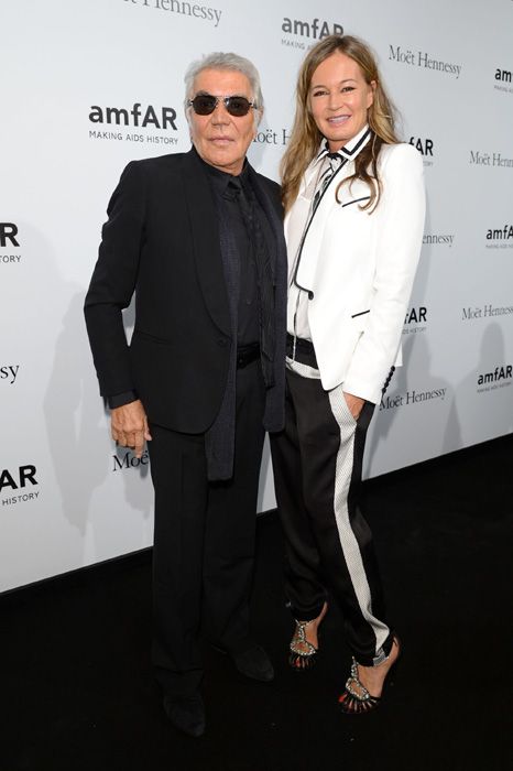 Sharon Stone attends the amFar gala with new boyfriend Martin Mica | HELLO!