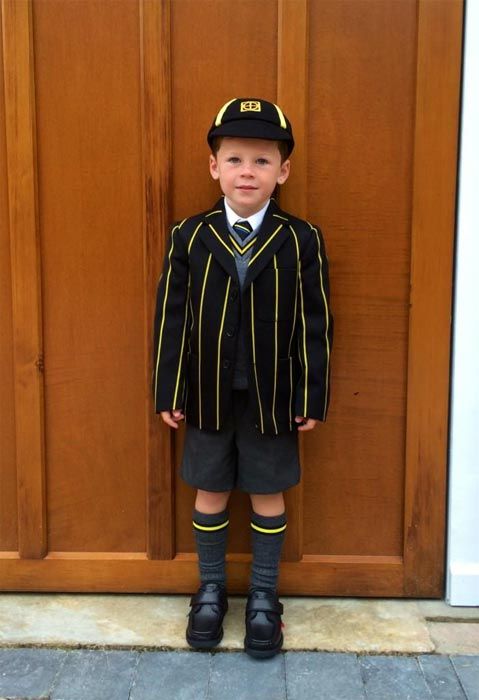 Coleen Rooney shares photo of Kai ready for first day at school