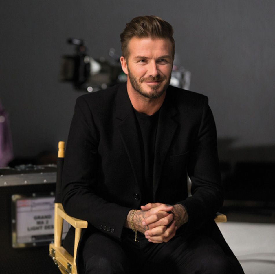 David Beckham goes shirtless in new fragrance campaign | HELLO!