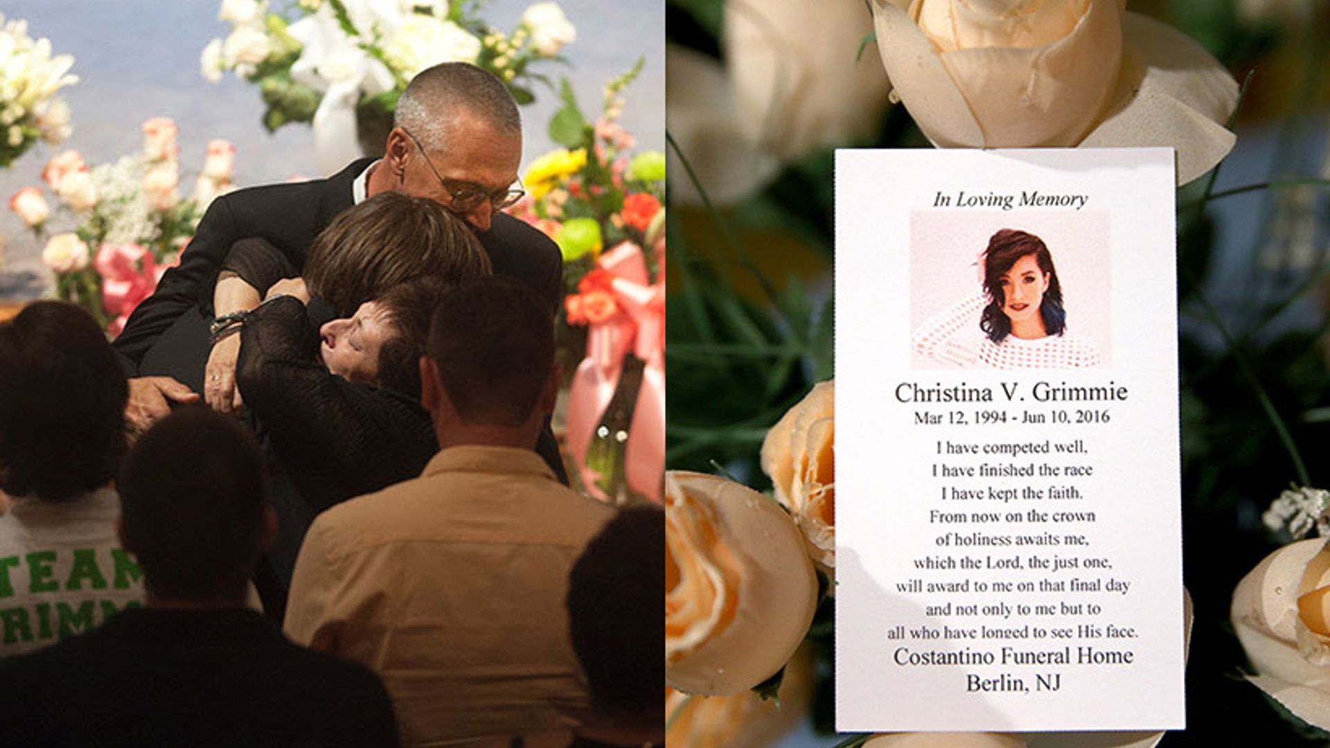 Christina Grimmie laid to rest in 'intimate gathering' for close family and friends