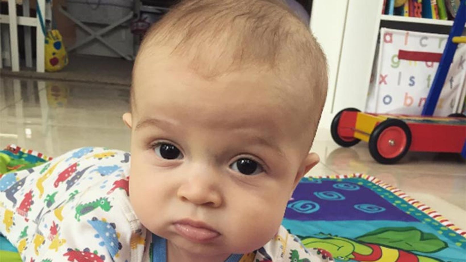 Giovanna Fletcher shares adorable new snap of baby son – and he looks just like her!
