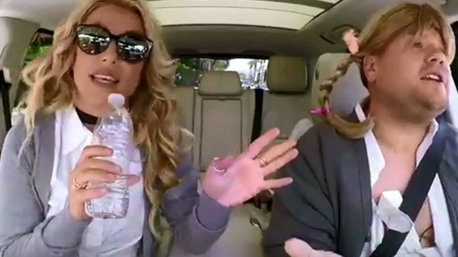 Britney Spears recreates her Baby One More Time video on Carpool Karaoke – and it's amazing!!