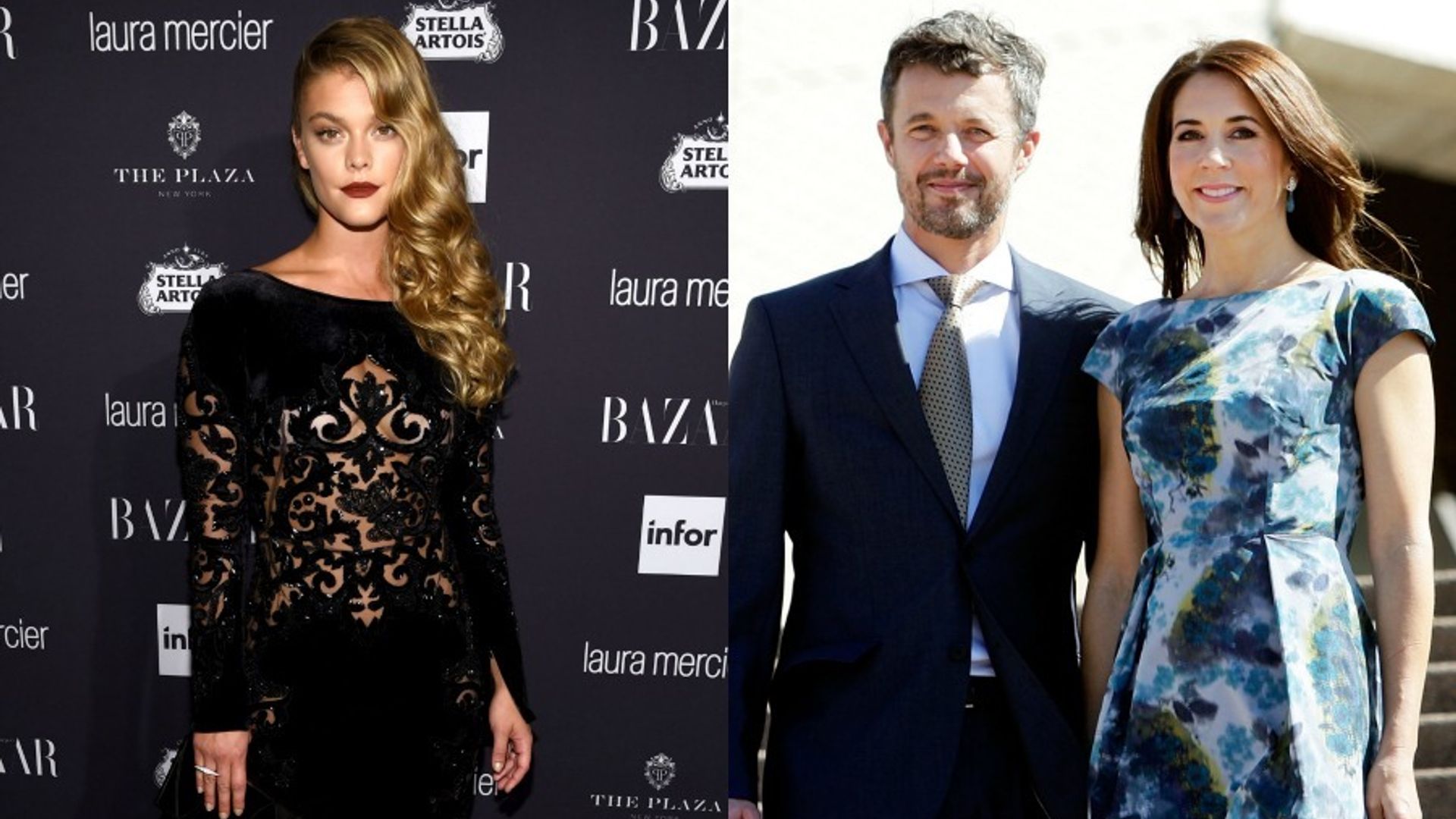 Danish model Nina Agdal had a royal encounter with Crown Princess Mary and Crown Prince Frederik at a movie theater