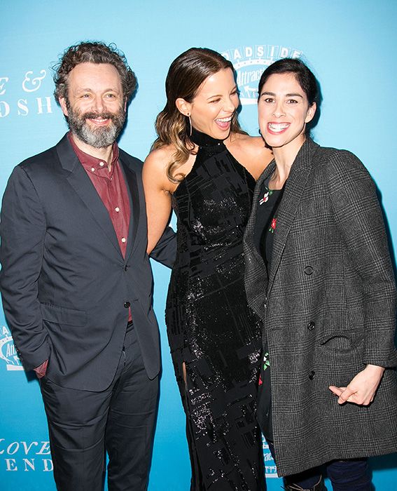 Kate Beckinsale remains on good terms with ex Michael Sheen and his girlfriend Sarah Silverman