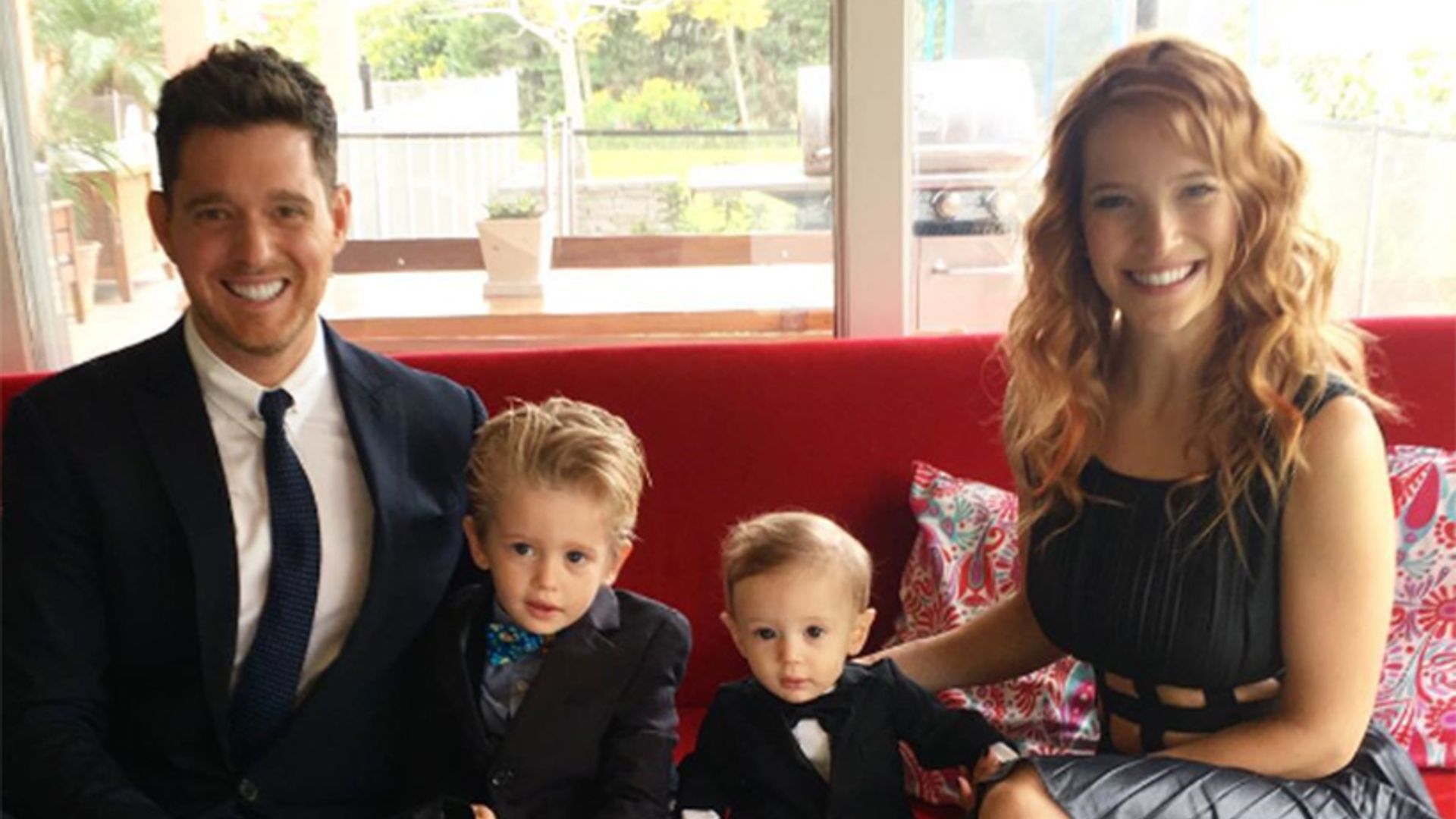 Michael Bublé's sister shares inspirational message as singer's son battles cancer