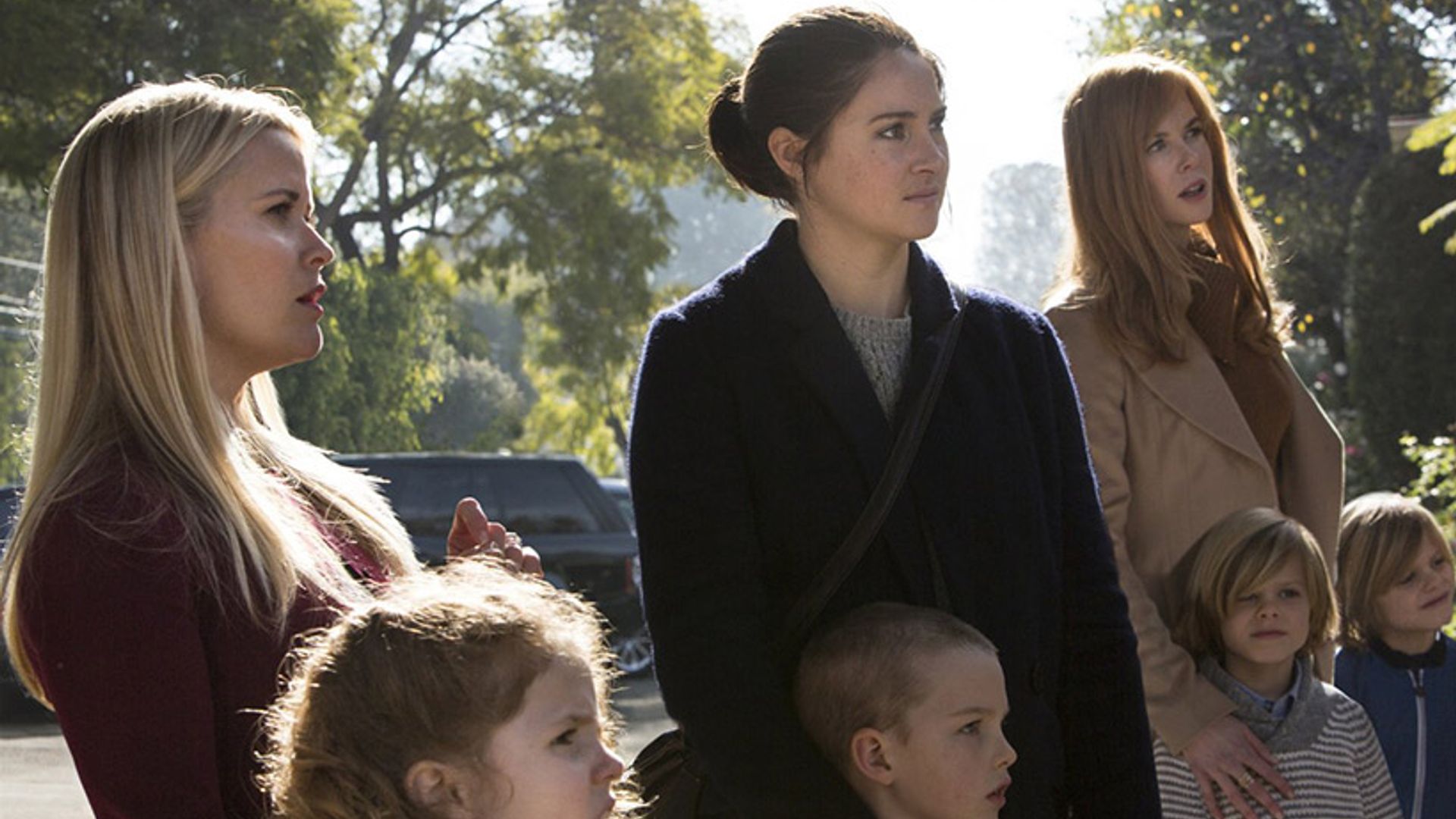 Nicole Kidman, Reese Witherspoon and Shailene Woodley star in creepy trailer for HBO show Big Little Lies - watch it here!