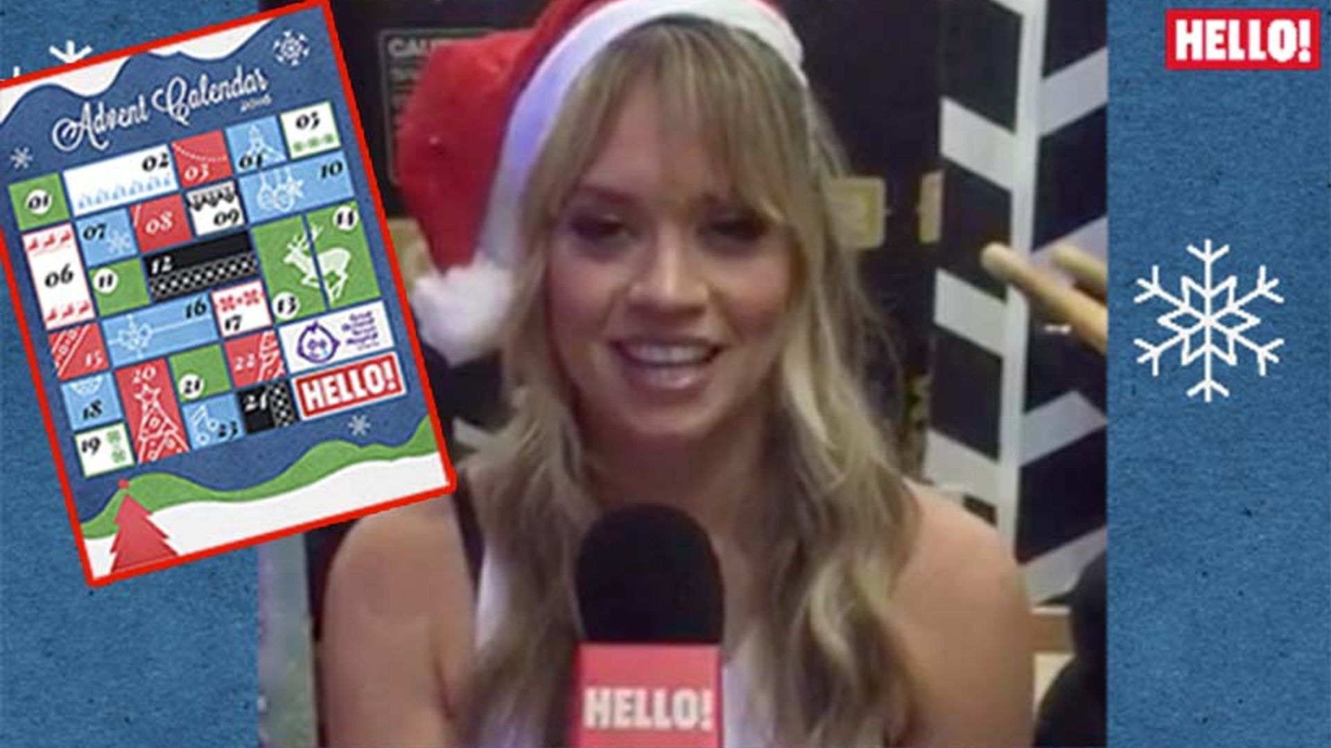 Kimberly Wyatt is serving up a feast this Christmas in our Celebrity Advent Calendar