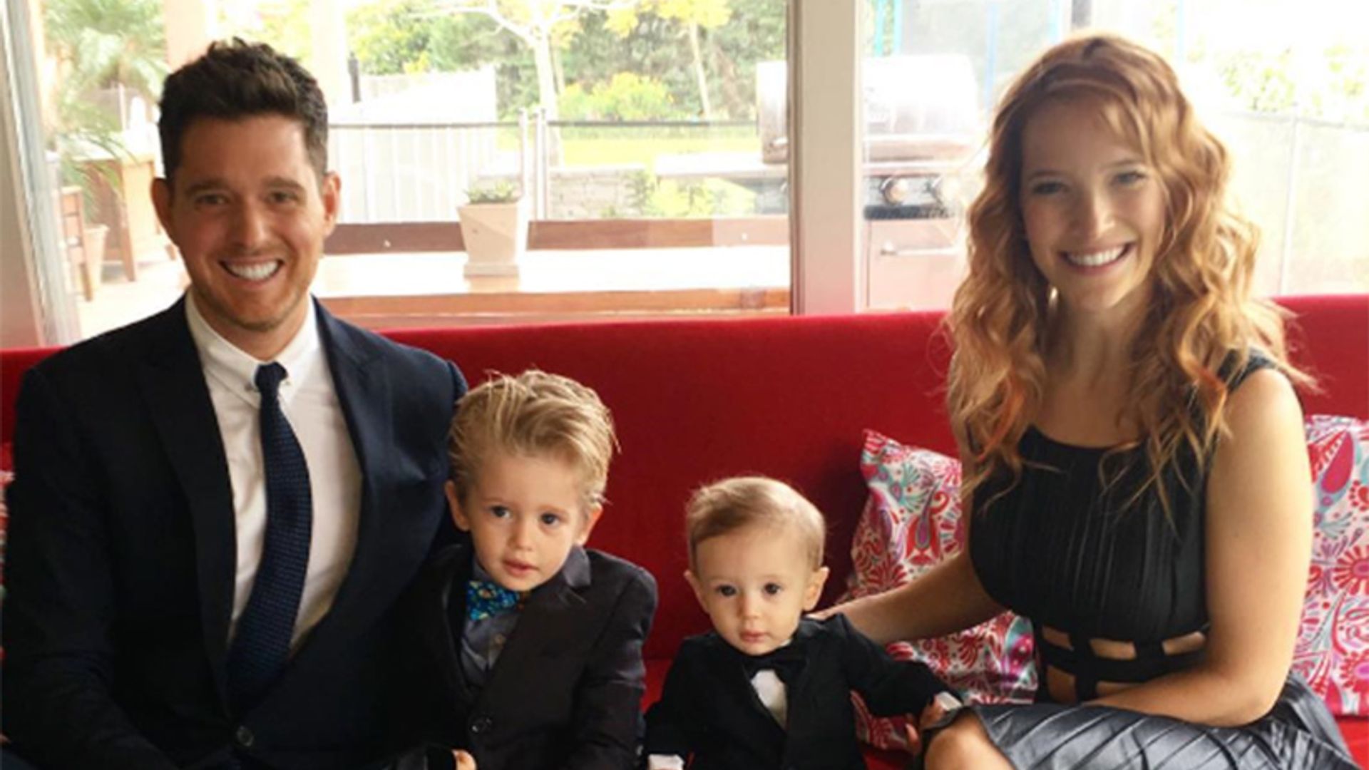 Michael Bublé's son Noah will be home for Christmas