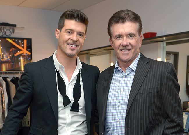 Alan Thicke dead aged 69: son Robin Thicke leads tributes