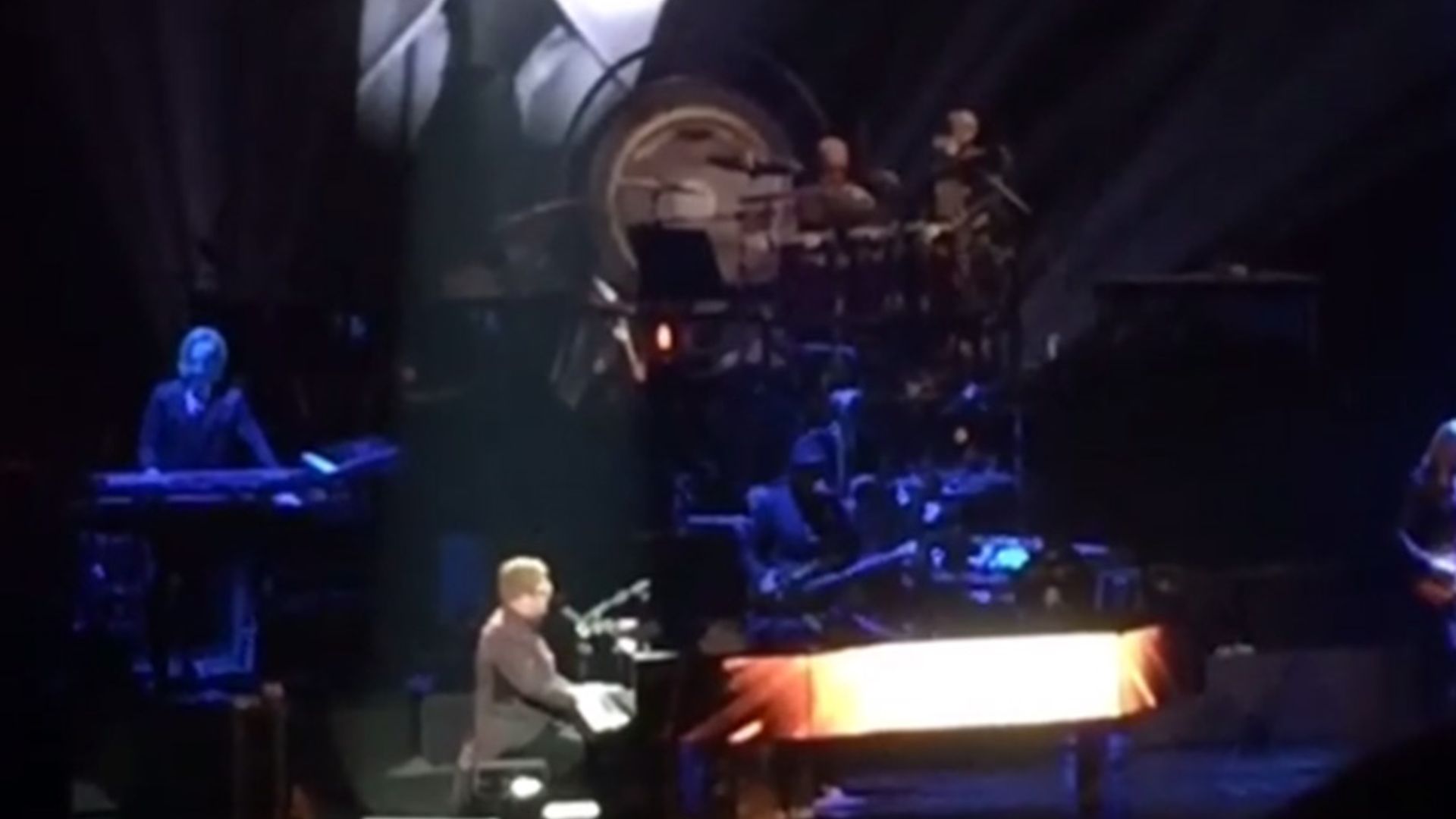 Elton John pays emotional tribute to George Michael