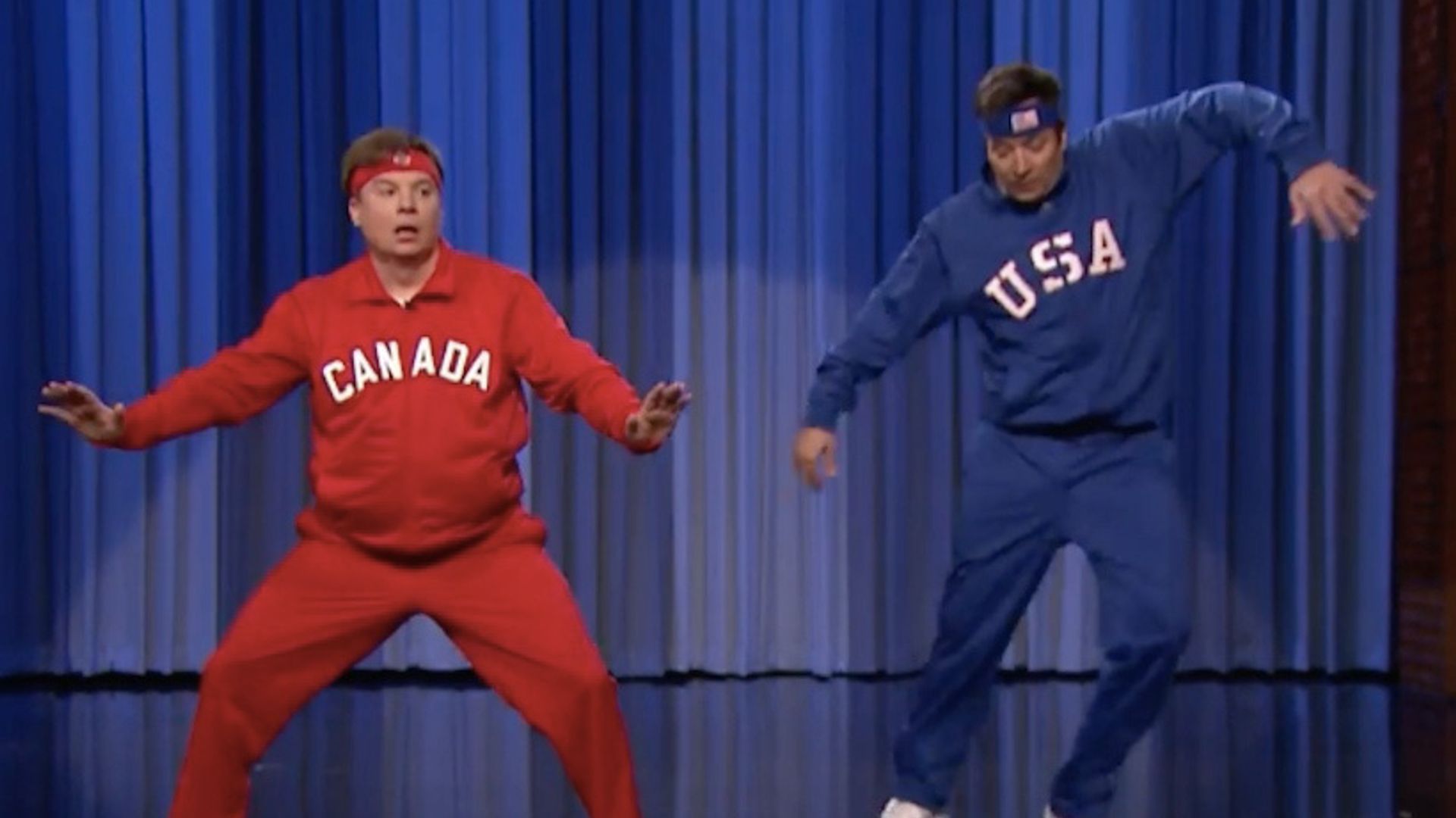 ​Mike Myers stars in epic dance-off against Jimmy Fallon