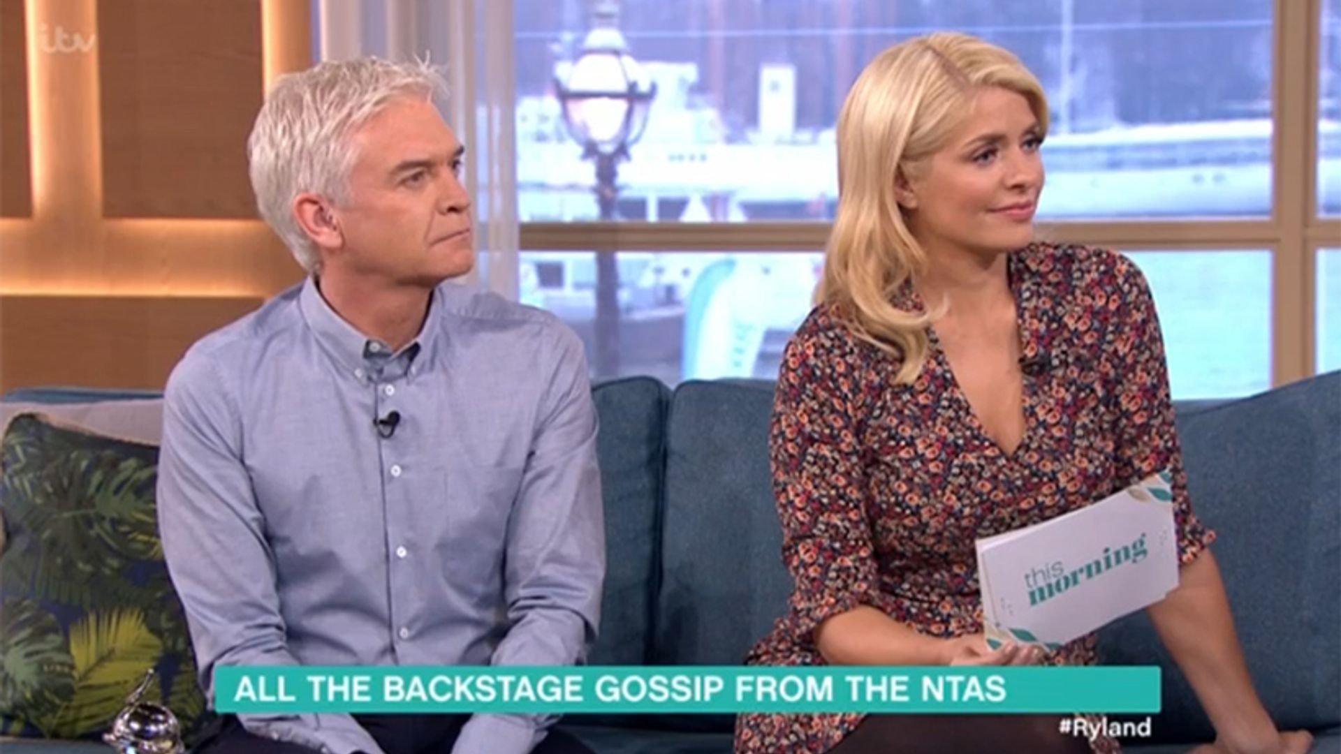 Holly Willoughby and Phillip Schofield struggle on This Morning after the NTAs