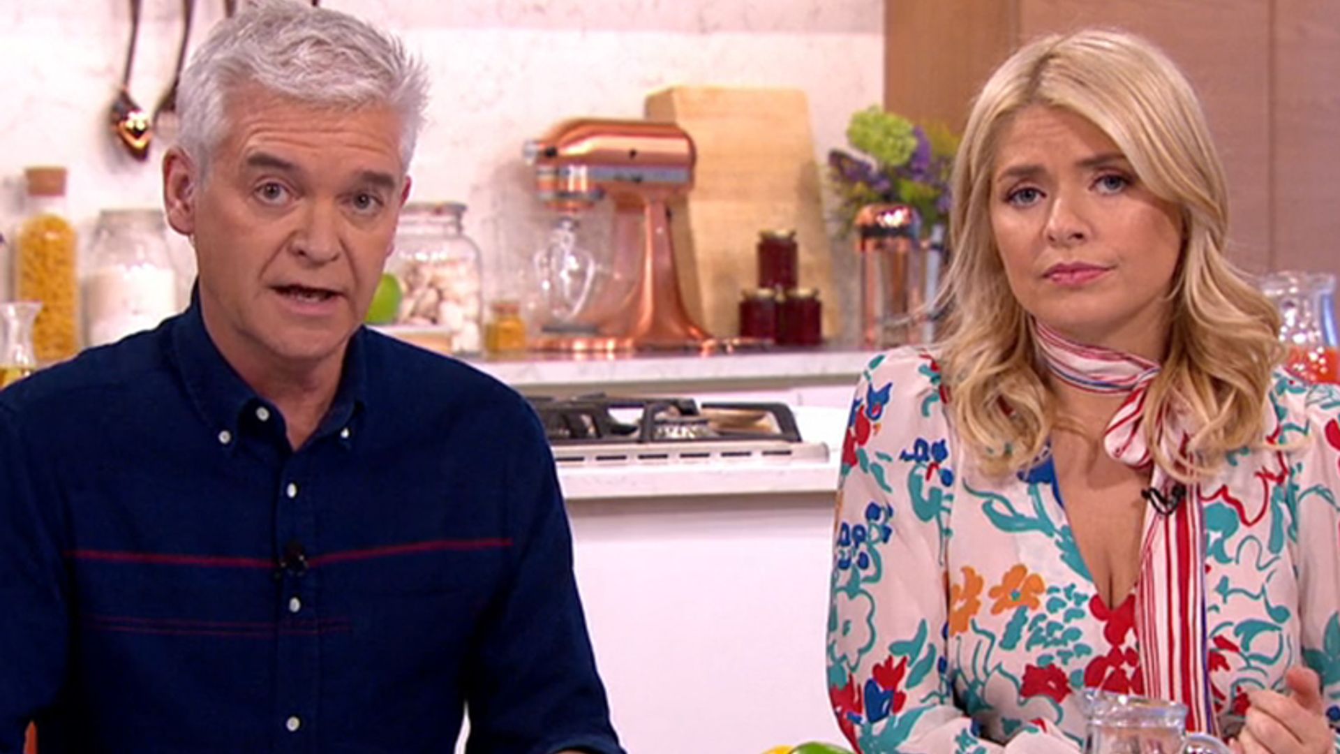 Holly Willoughby and Phillip Schofield left shocked as guest on This Morning collapses