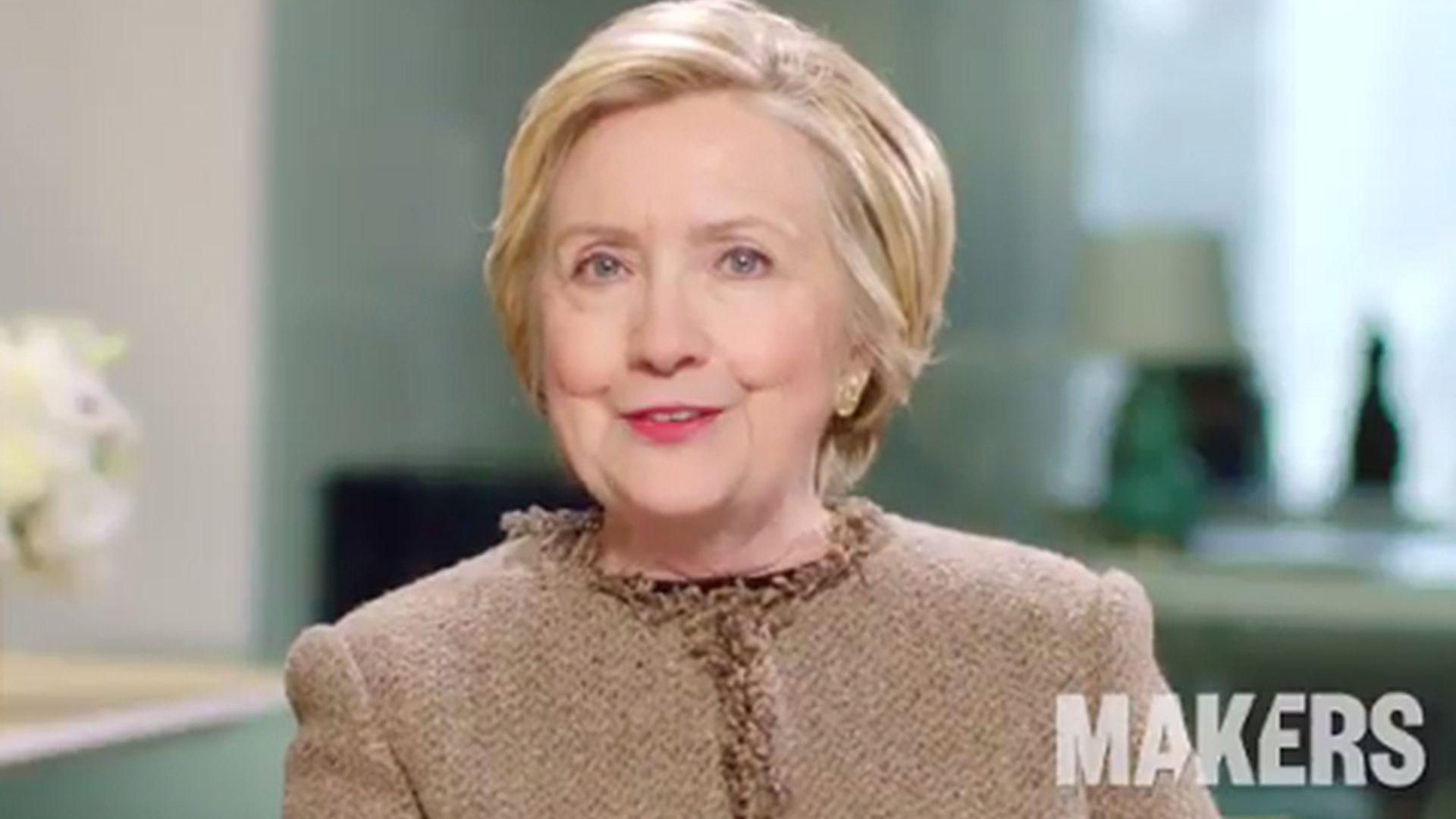 Hillary Clinton says 'future is female' in first post-Trump inauguration video