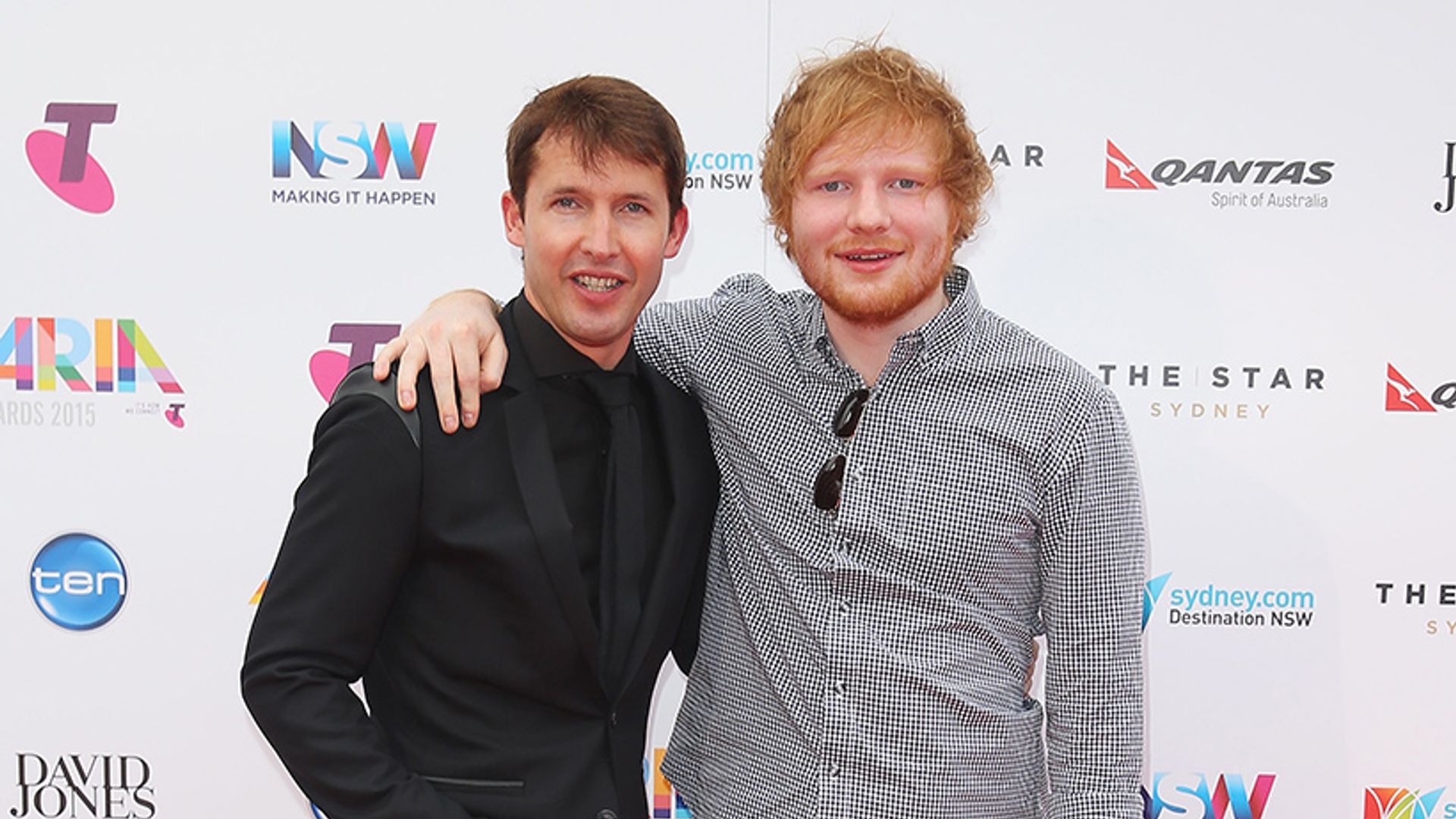 James Blunt says story about Princess Beatrice cutting Ed Sheeran's face was all made up