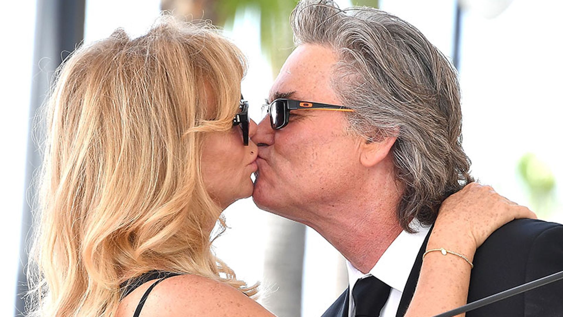 Goldie Hawn and Kurt Russell both receive Hollywood Walk of Fame stars