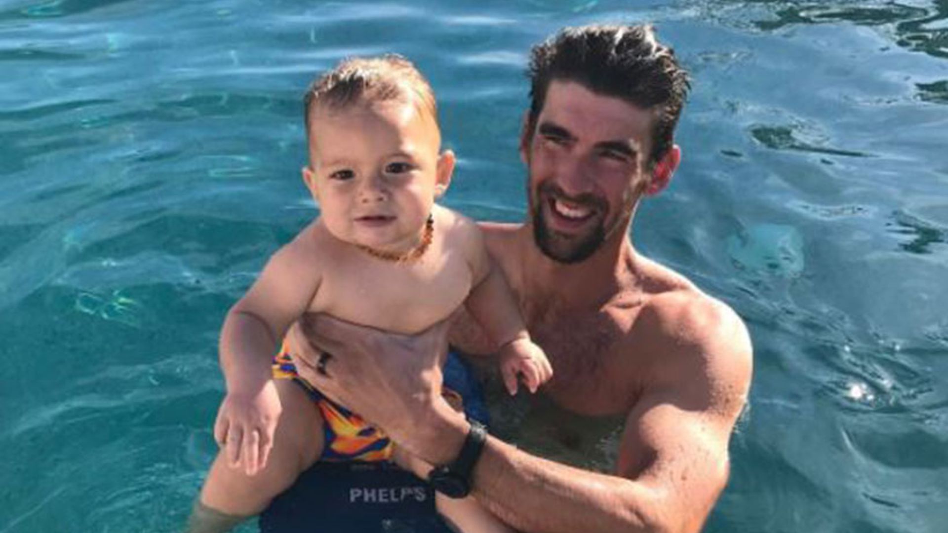 Michael Phelps shares heartfelt post as he celebrates son Boomer's first birthday