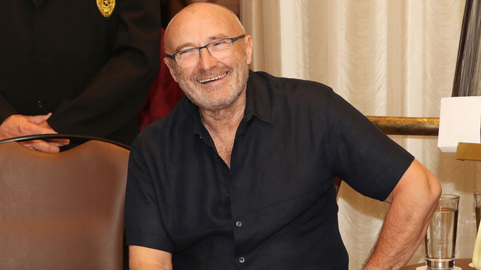Phil Collins rushed to hospital after fall in his hotel room