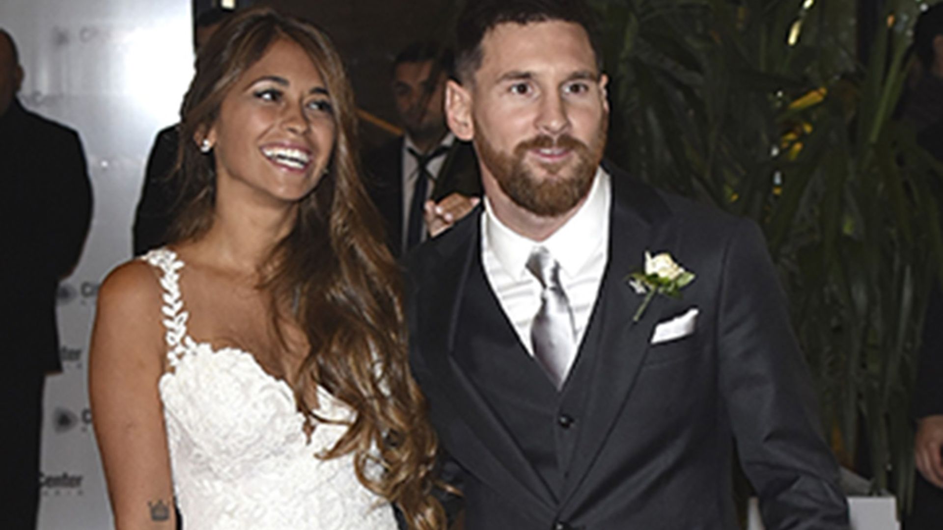 Football star Leo Messi marries childhood sweetheart Antonela Roccuzzo in stunning Argentina ceremony