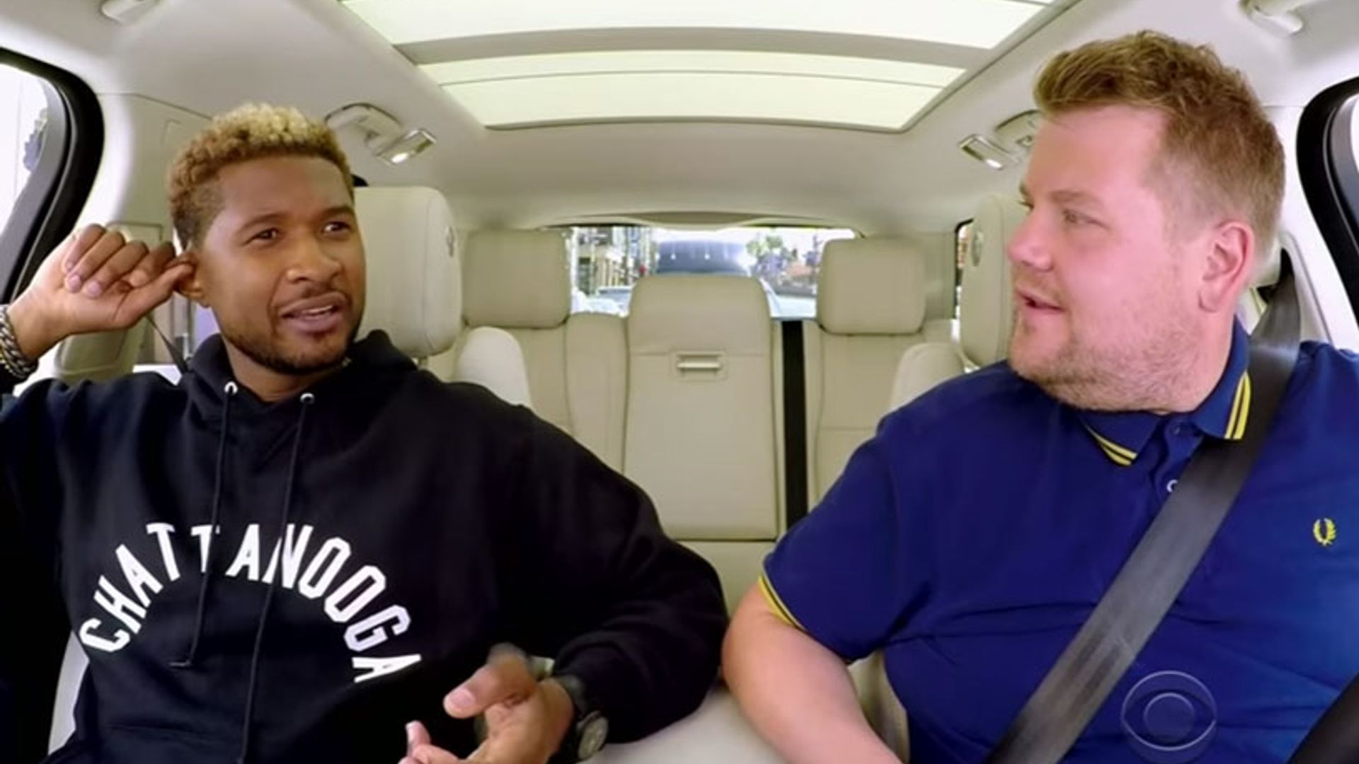 WATCH: Usher is the latest star to take part in James Corden's Carpool Karaoke