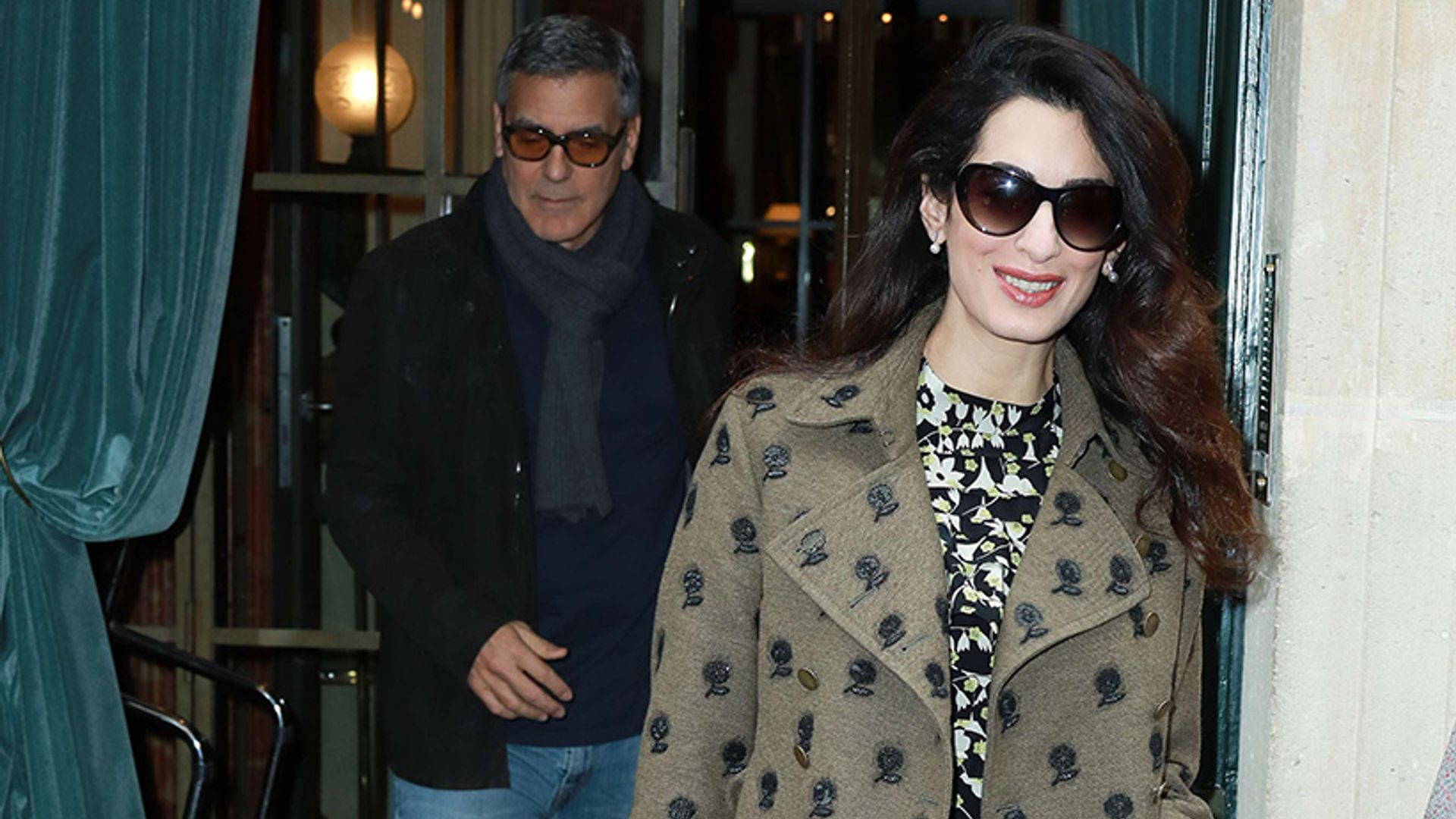 George and Amal Clooney take well-deserved night off parenting duty