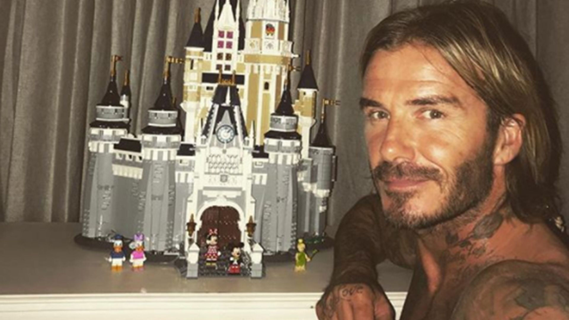 David Beckham has built a Disney castle for his daughter Harper – see the photo!