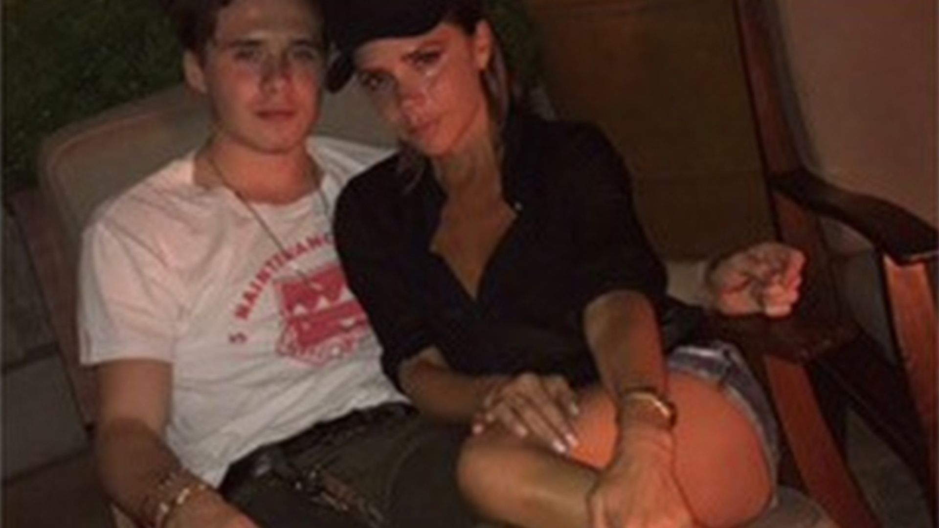 Victoria Beckham shares tearful tribute to son Brooklyn