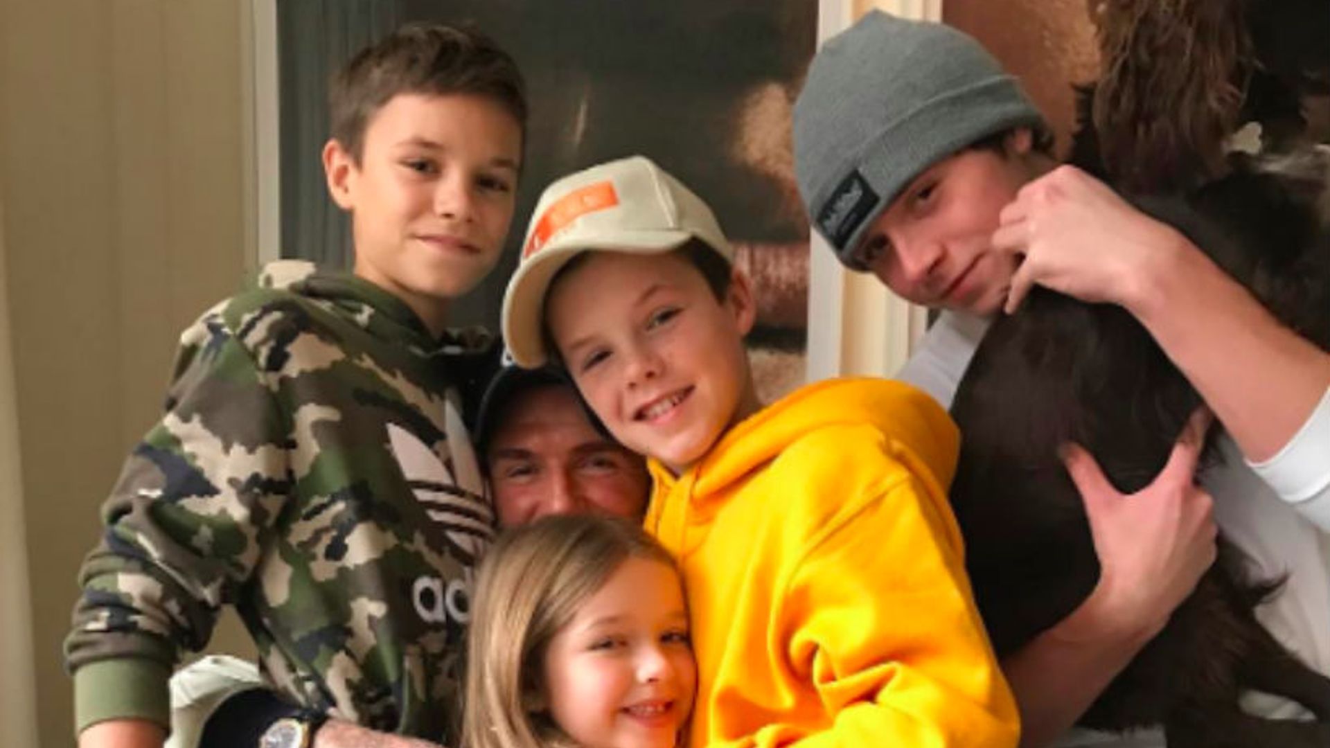 Brooklyn Beckham is missing home after receiving this adorable gift from his siblings