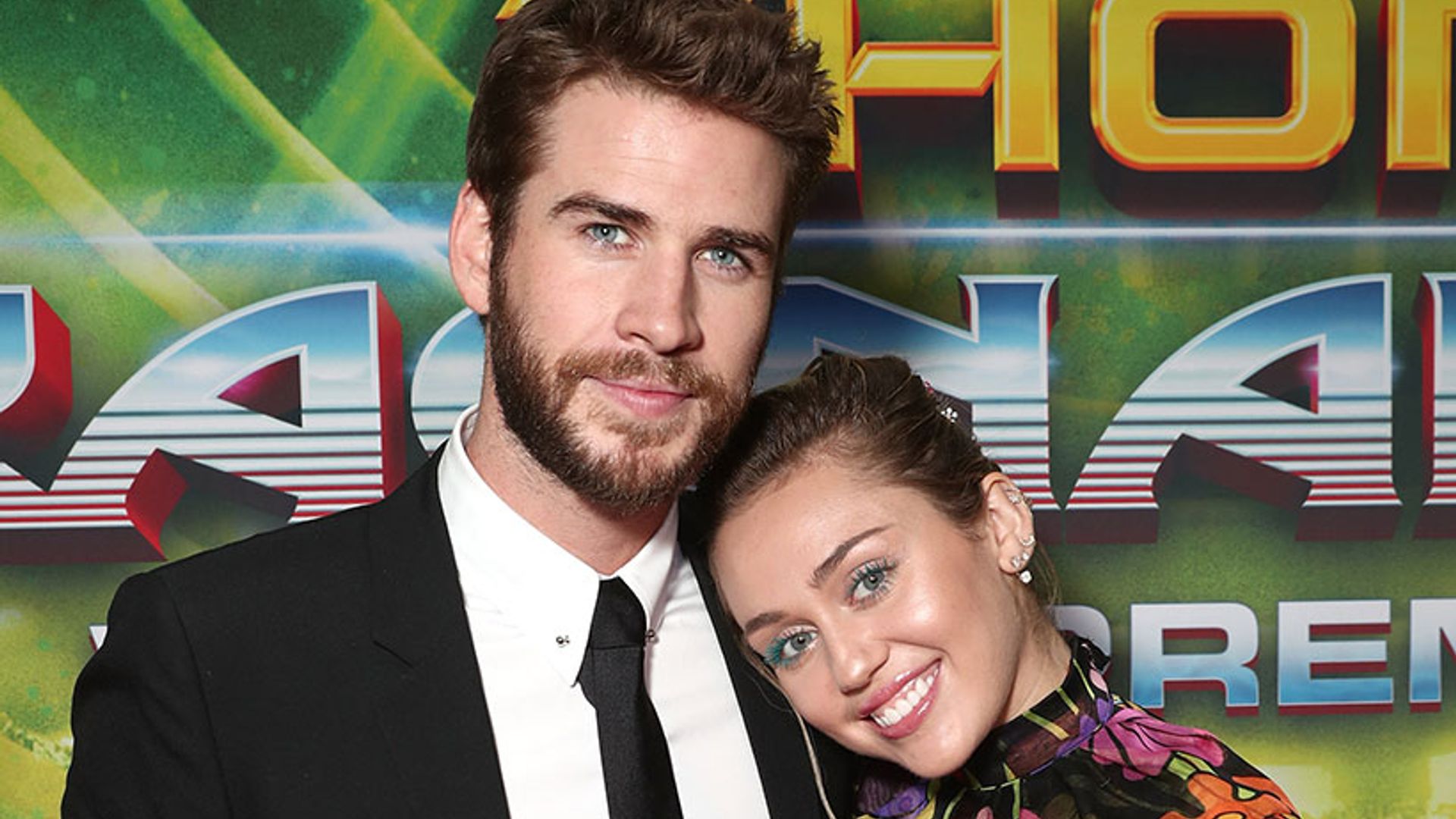 Miley Cyrus and Liam Hemsworth cosy up together as they make rare red carpet appearance at Thor: Ragnarok premiere