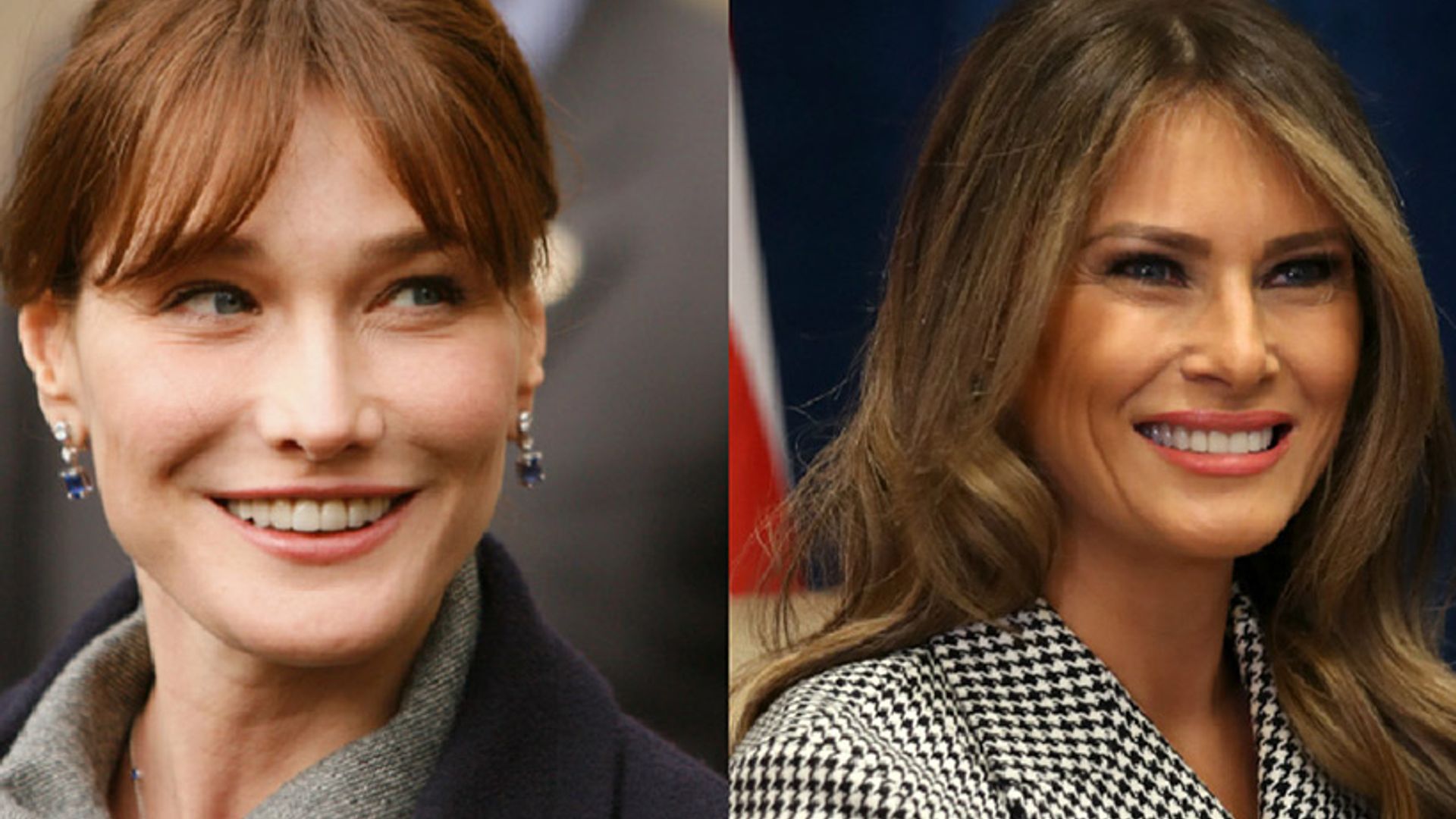 Melania Trump receives first lady advice from Carla Bruni