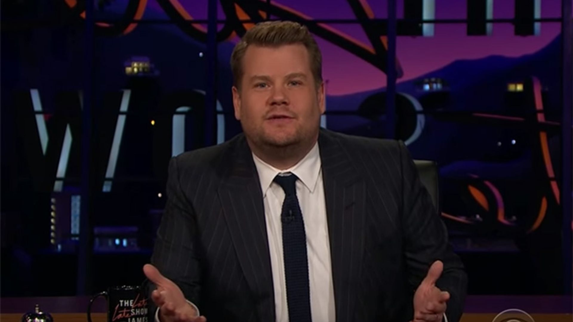 James Corden pays tribute to victims of Texas shooting