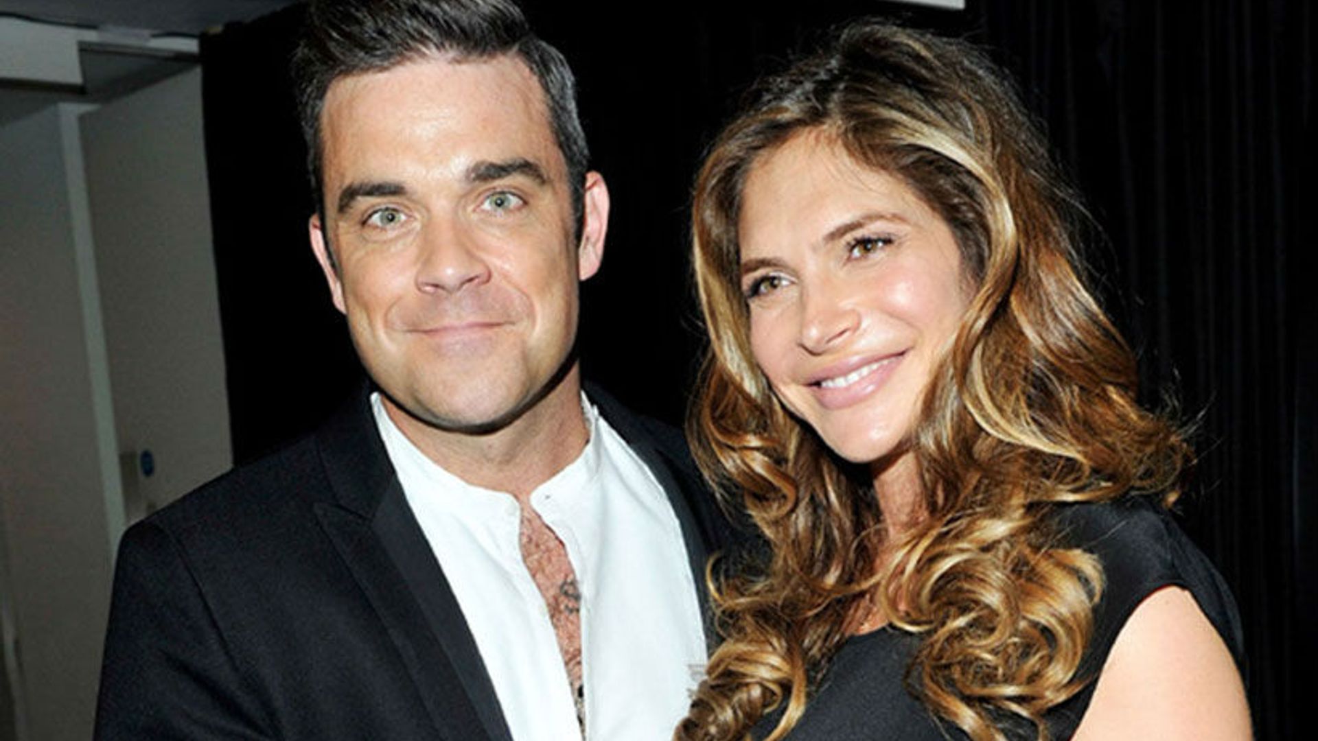 Image result for robbie williams and wife