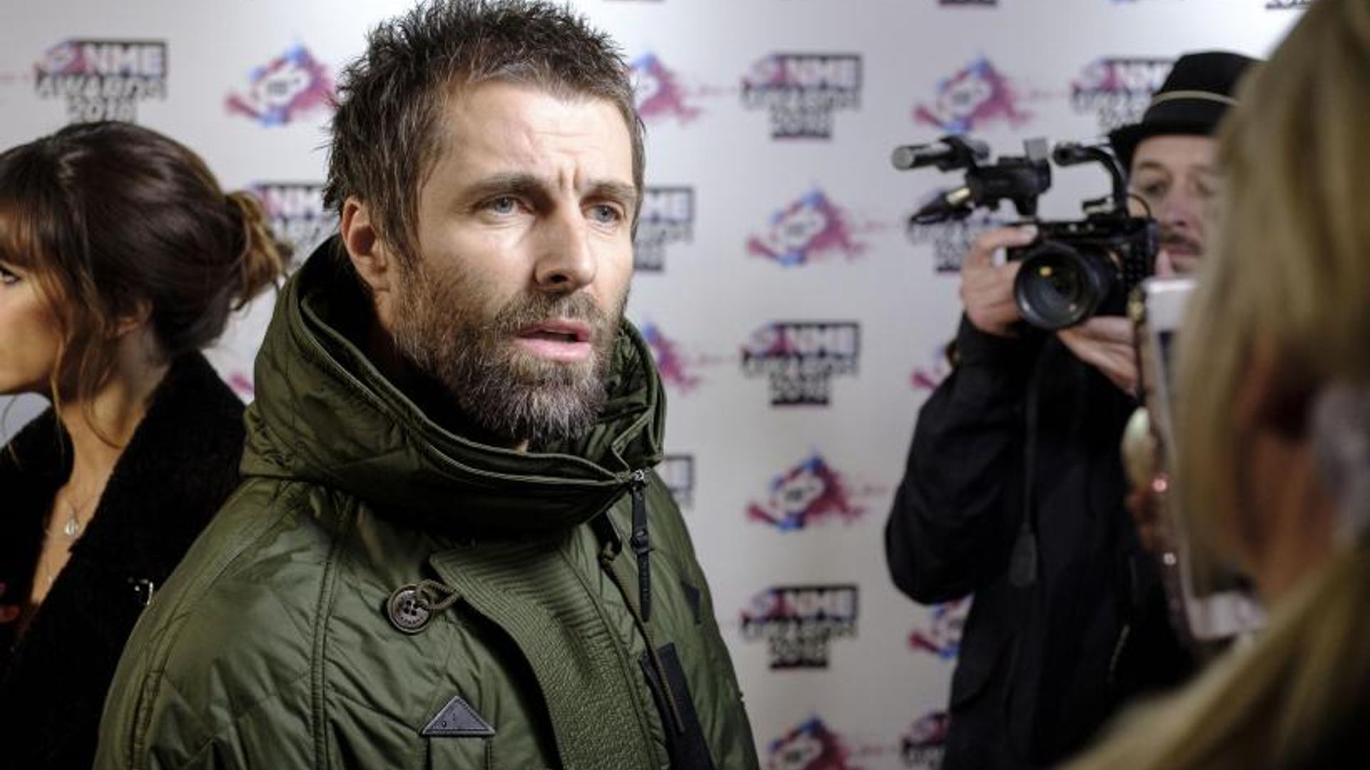 Liam Gallagher during interview