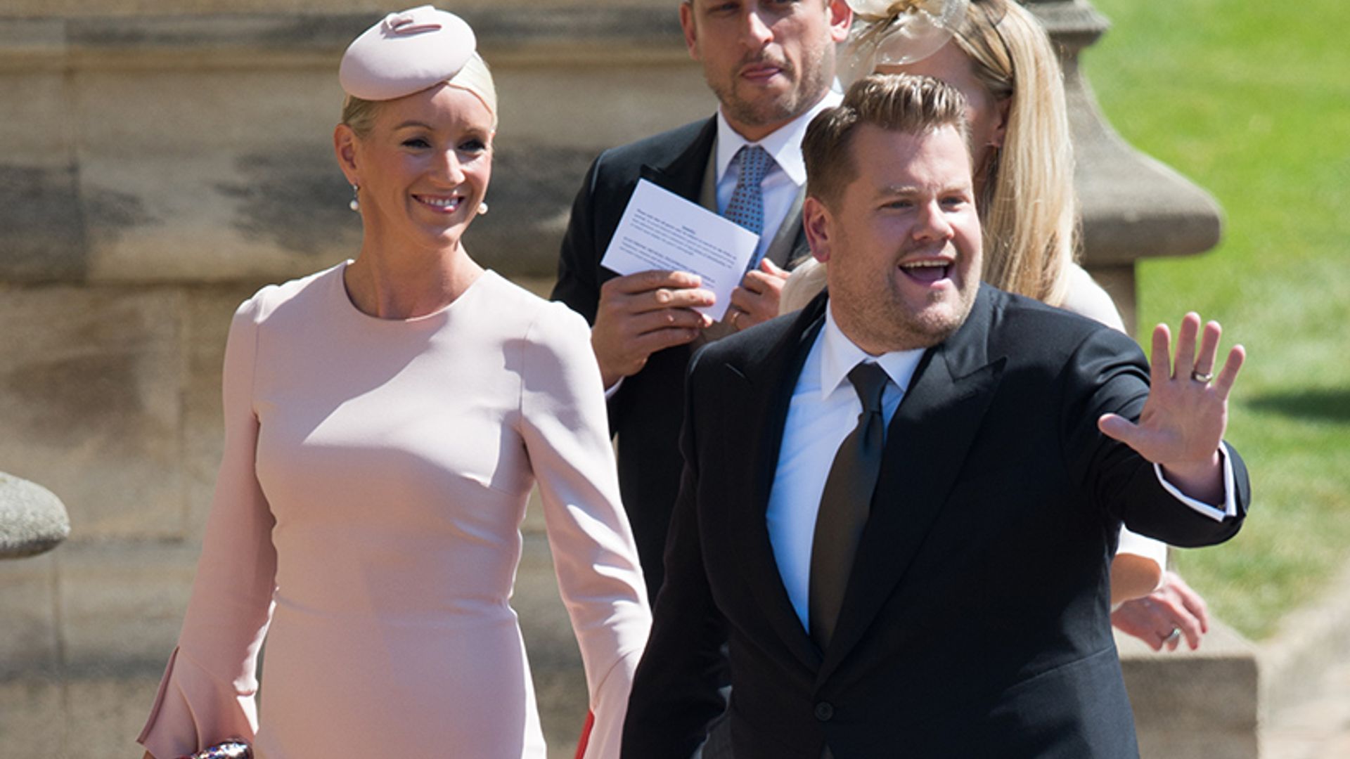 James Corden reveals he almost interrupted Prince Harry and Meghan Markle's wedding vows