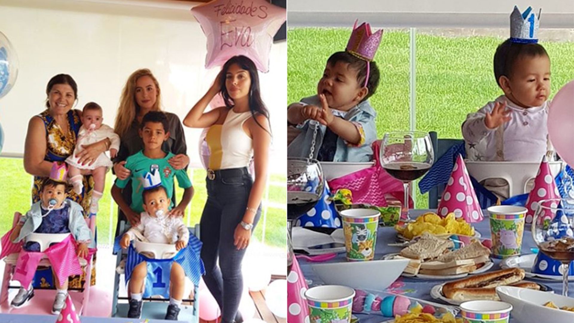 Why Cristiano Ronaldo missed his twins' first birthday party – see photos