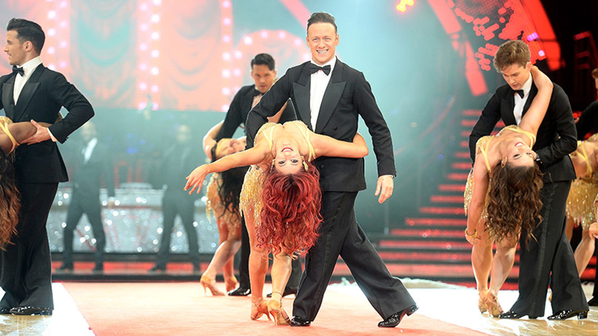 Kevin Clifton dancing on Strictly
