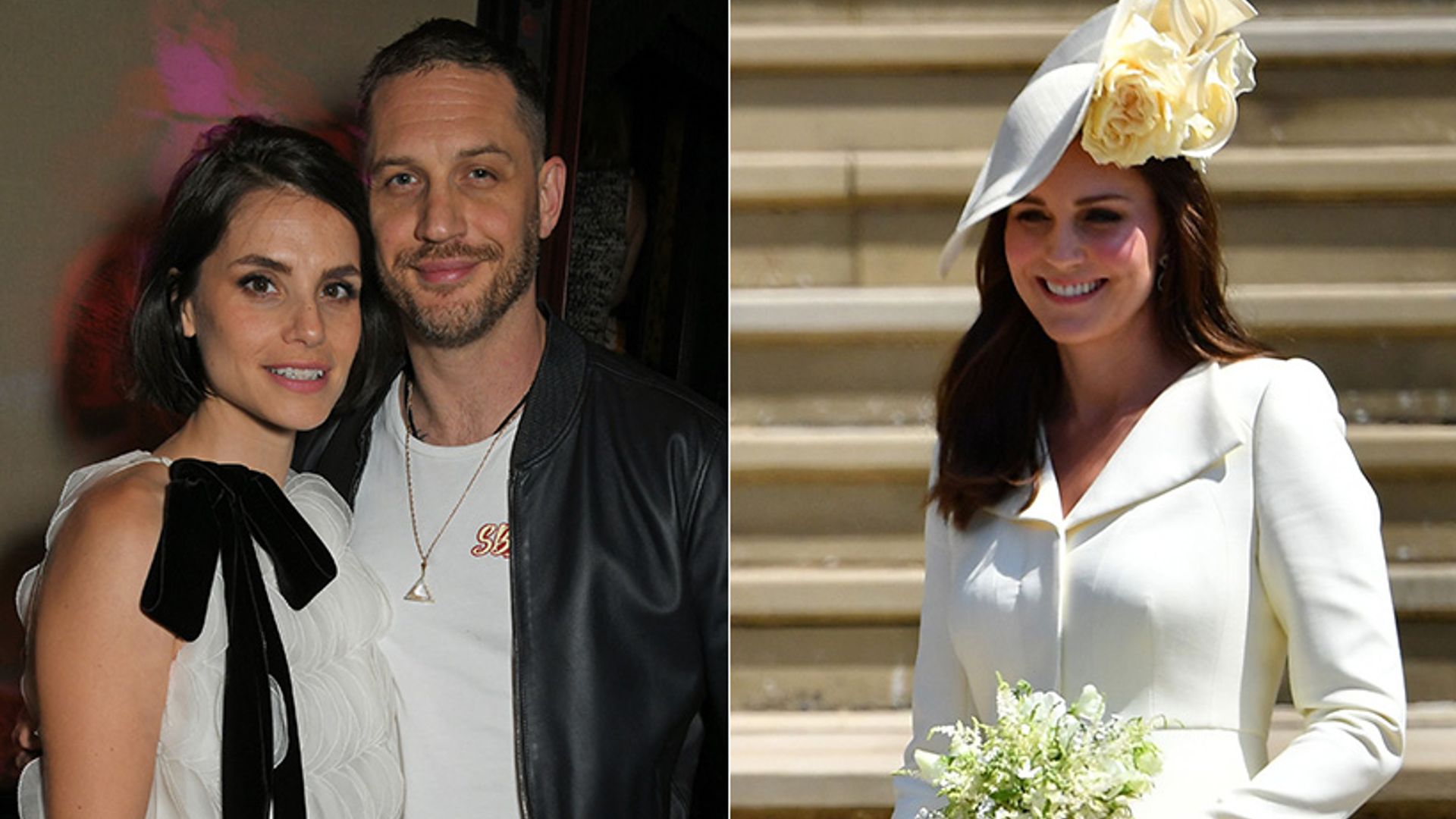 Tom Hardy's wife Charlotte Riley disappointed she didn't talk to Kate Middleton at royal wedding