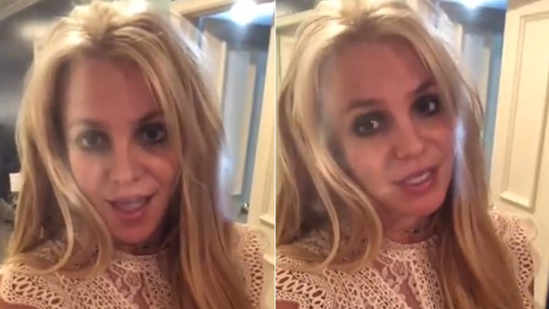 britney spears shares video 