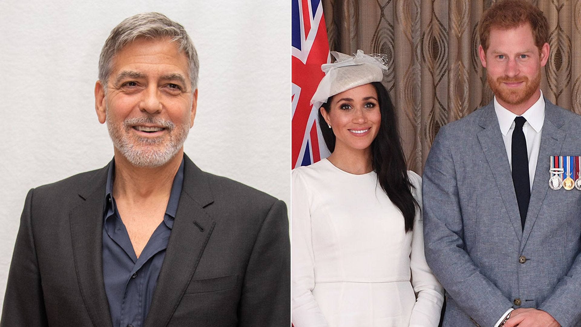 George Clooney reveals what he really thinks about sharing his birthday with Baby Sussex