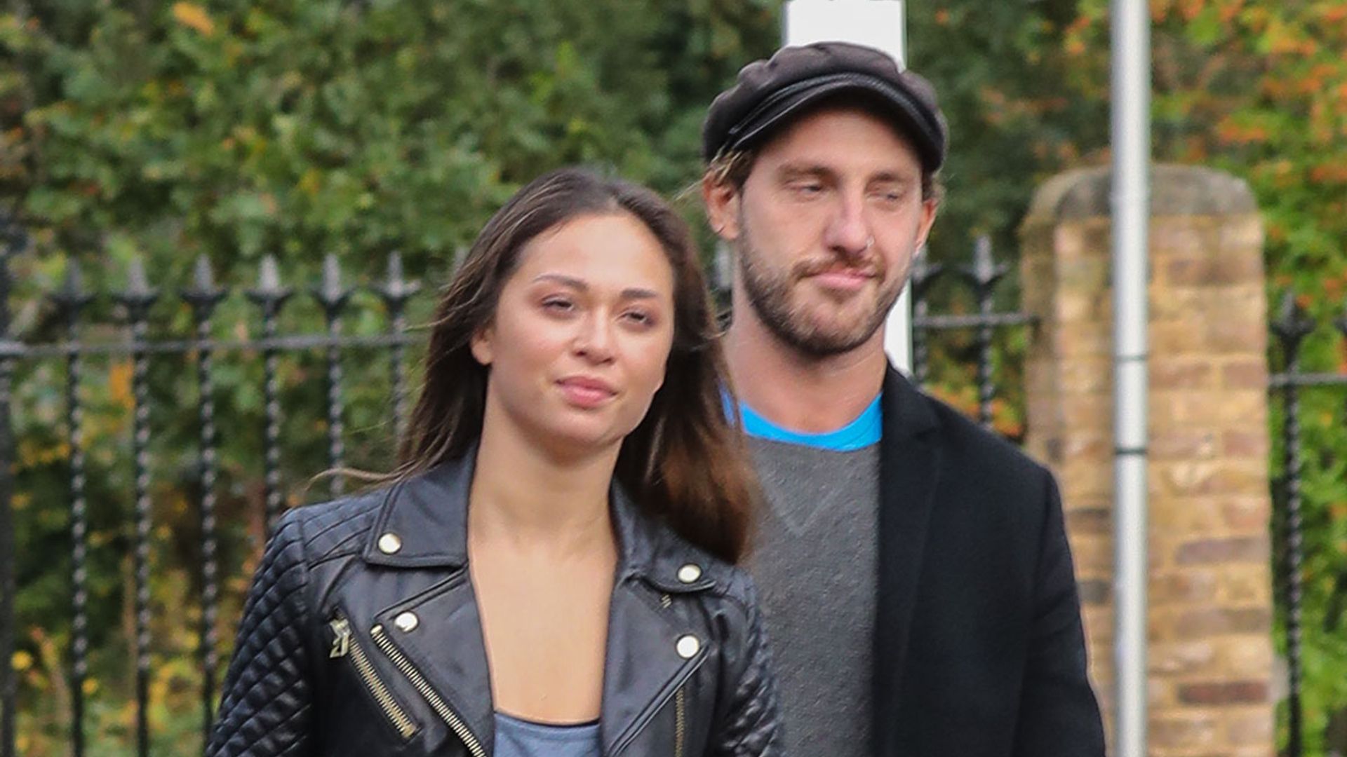 Strictly's Katya Jones tries to avoid Seann Walsh question after kiss scandal