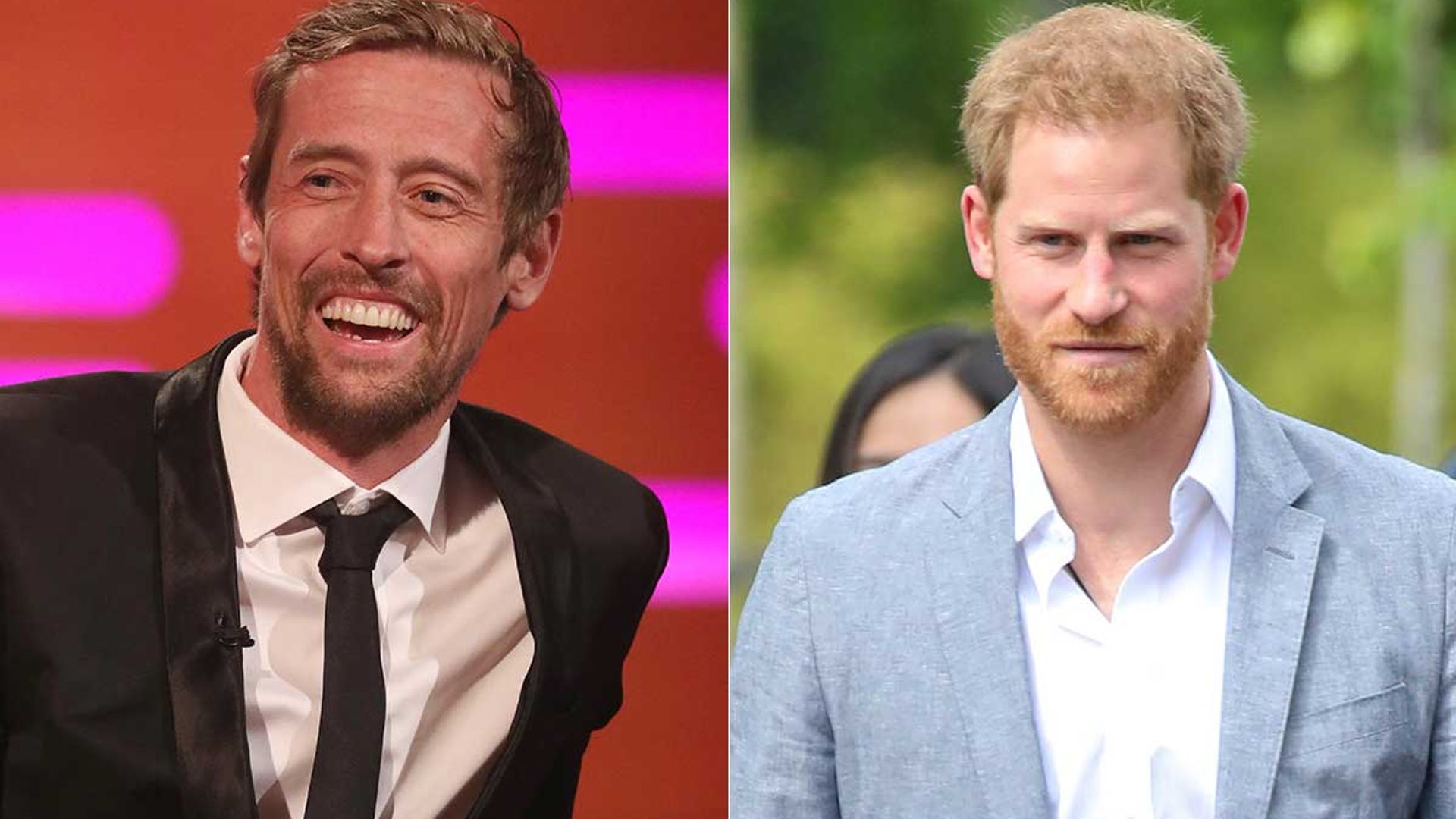 Peter Crouch wished he said this to Prince Harry after his cheeky Abbey Clancy jibe