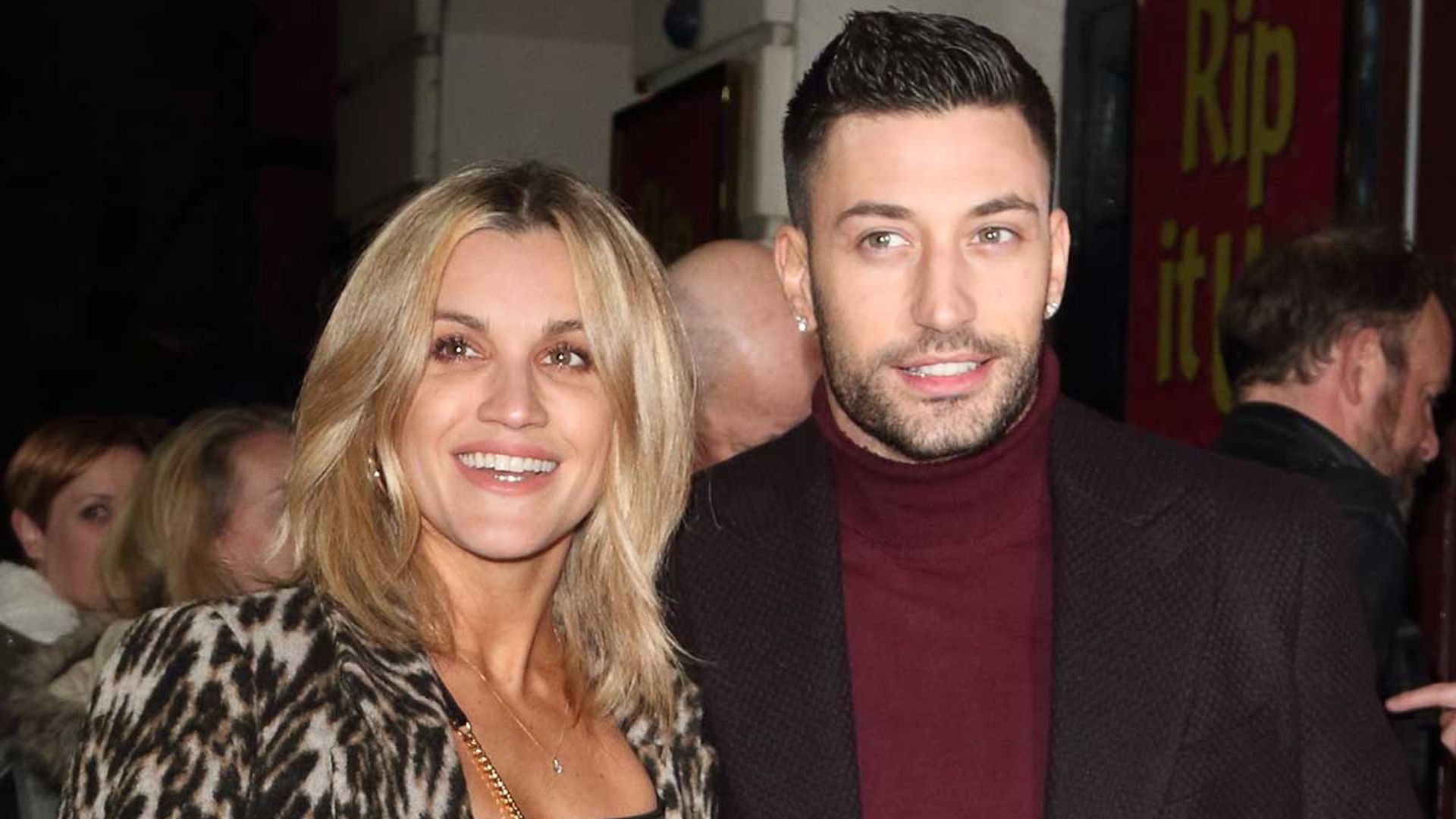 Ashley Roberts briefly reunited with Strictly's Giovanni Pernice - and she's never looked happier!