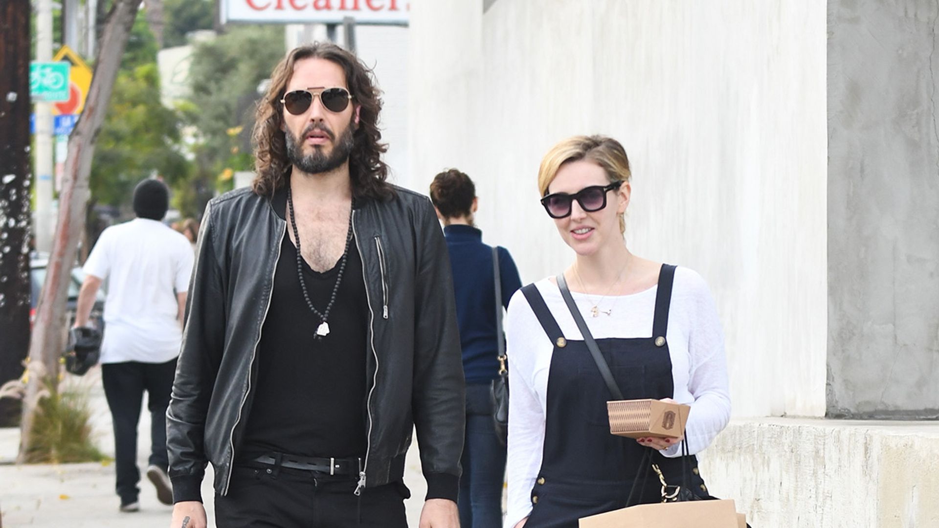 Who is Russell Brand's wife?
