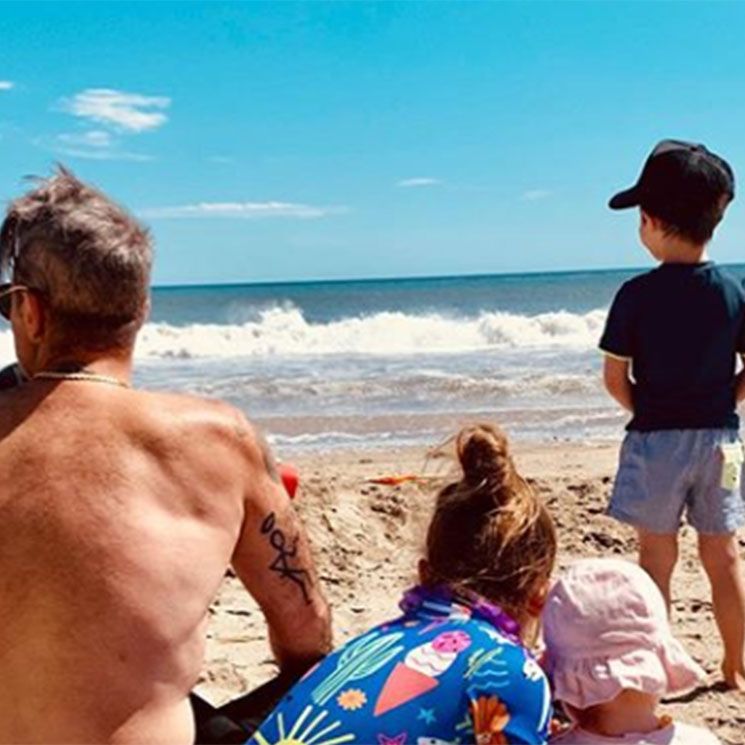 Robbie Williams' best family photos – featuring children Teddy, Charlie and Coco