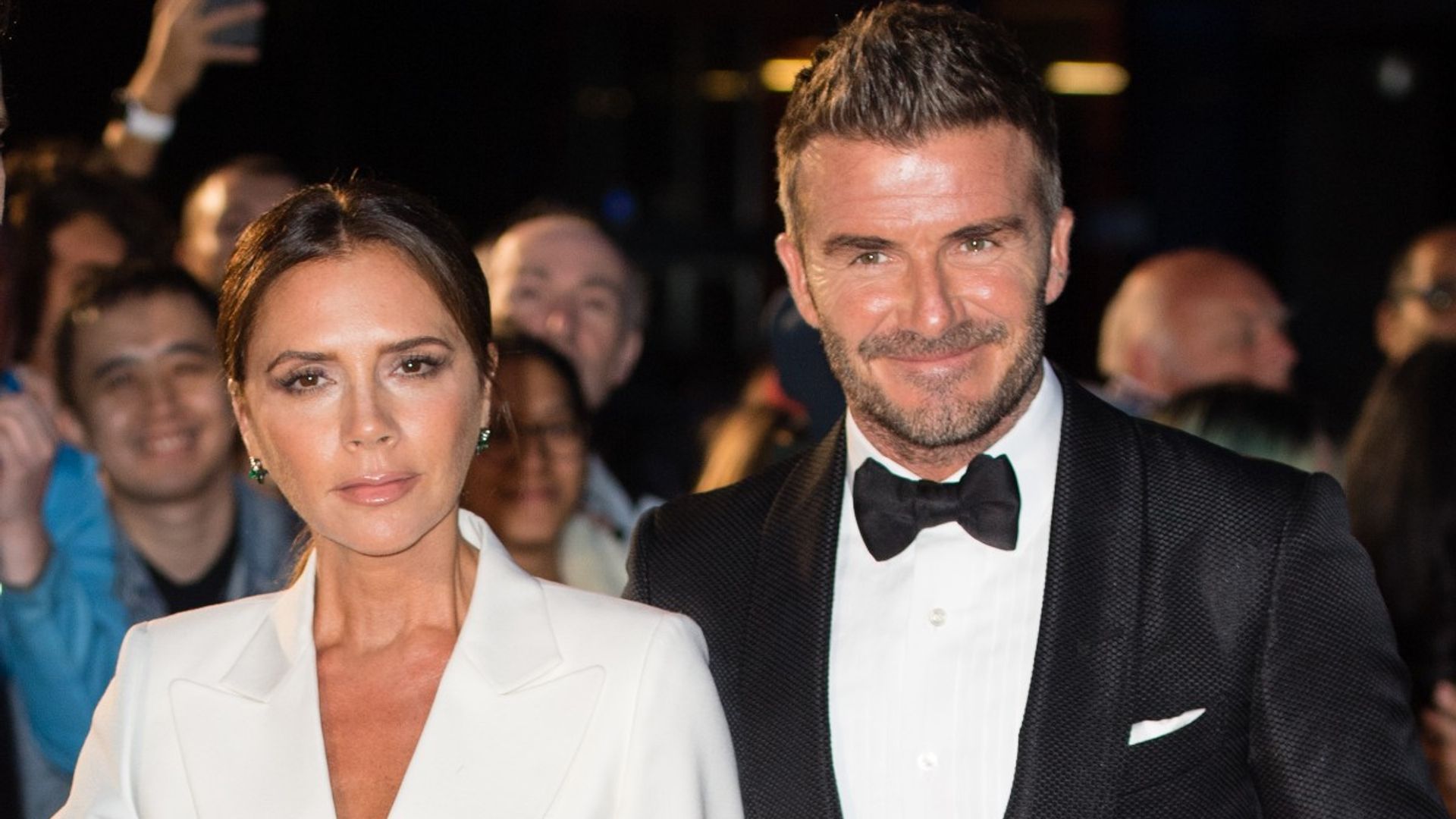 Victoria and David Beckham share romantic dance after Harper and Cruz's baptism