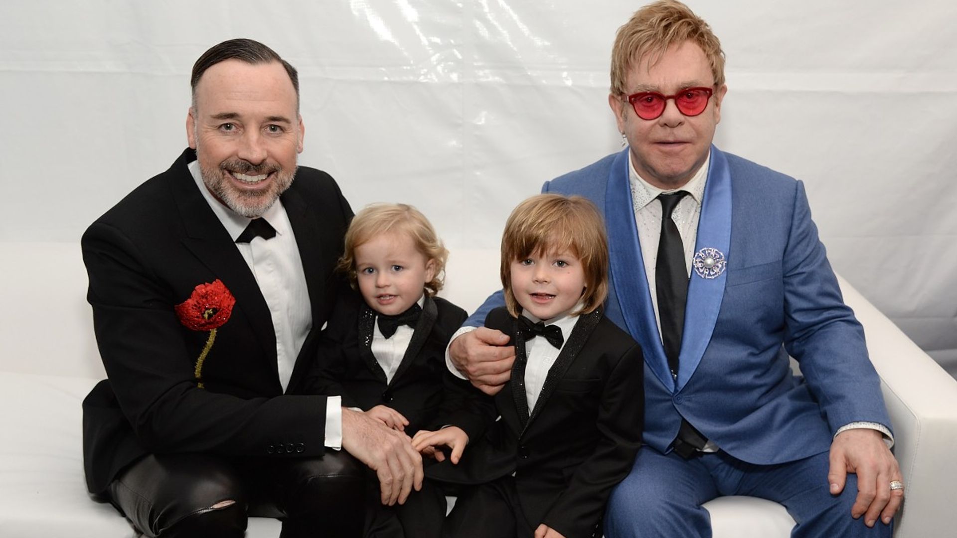 Elton John shares rare photos of sons during Australia trip - and they're so grown up!
