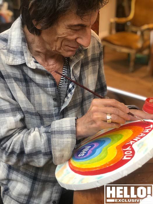 ronnie-wood-painting
