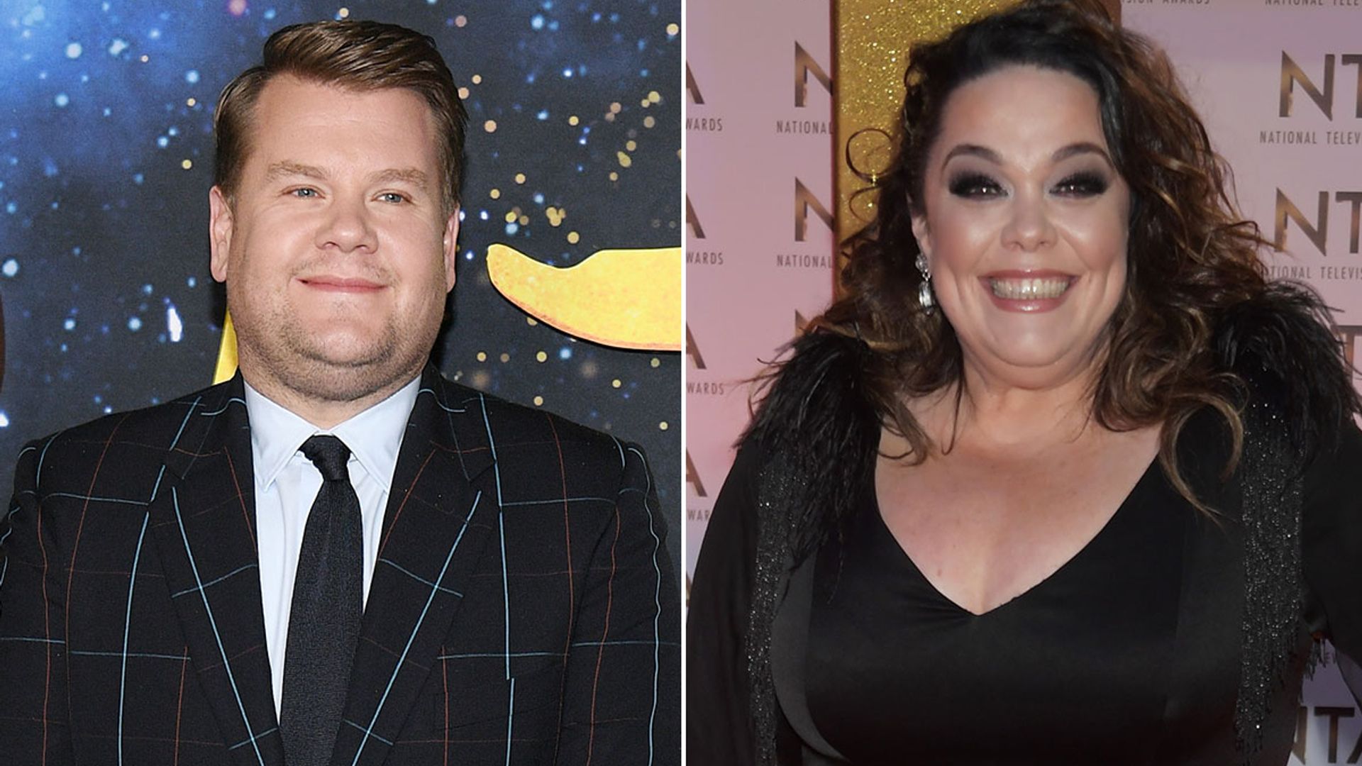 Lisa Riley shares never-before-seen throwback photo with James Corden