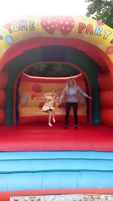 rebecca-adlington-bouncy-castle
